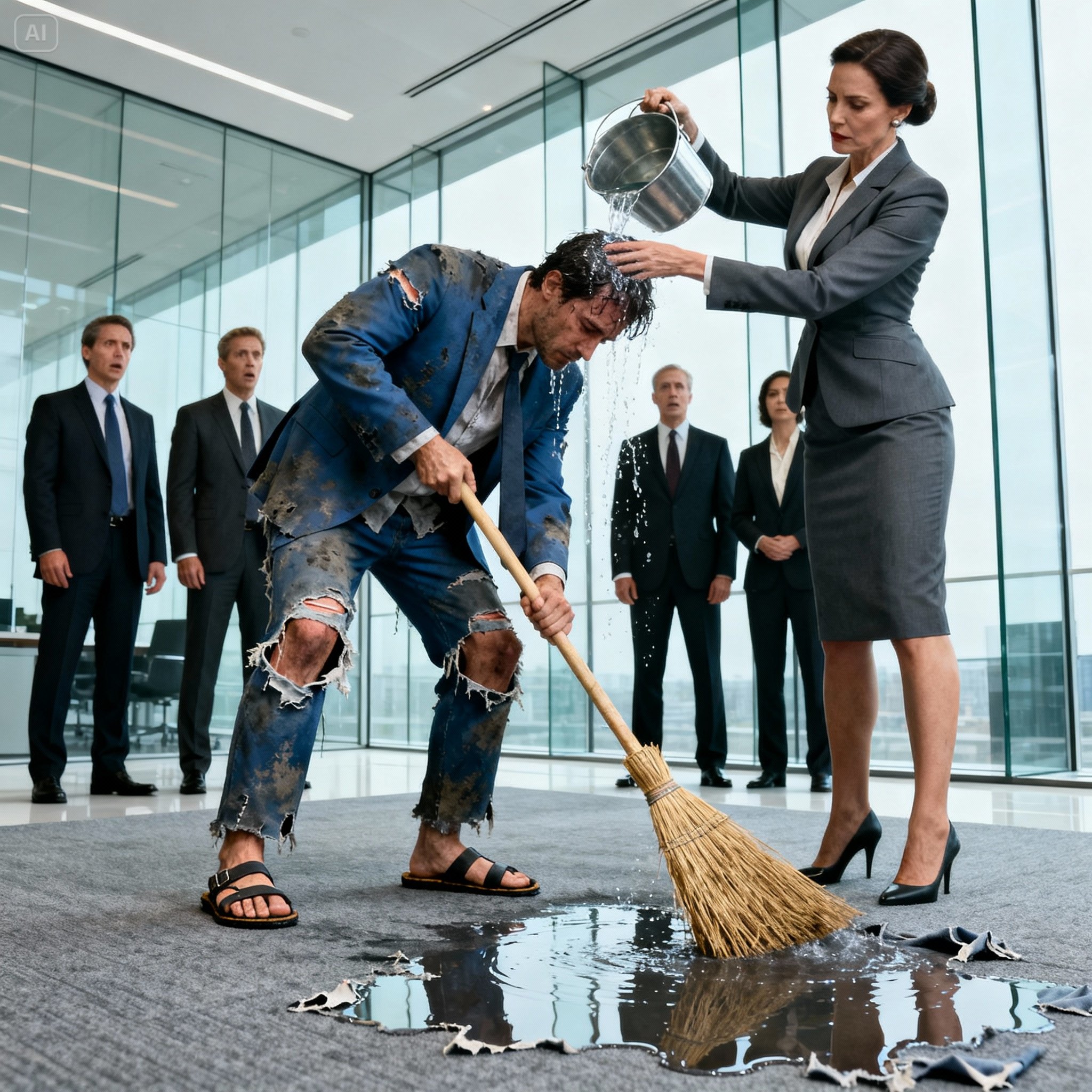 THE MANAGER HUMILIATED HIM FOR LOOKING POOR… THE NEXT DAY THEY DISCOVER HE WAS THE OWNER OF THE COMPANY