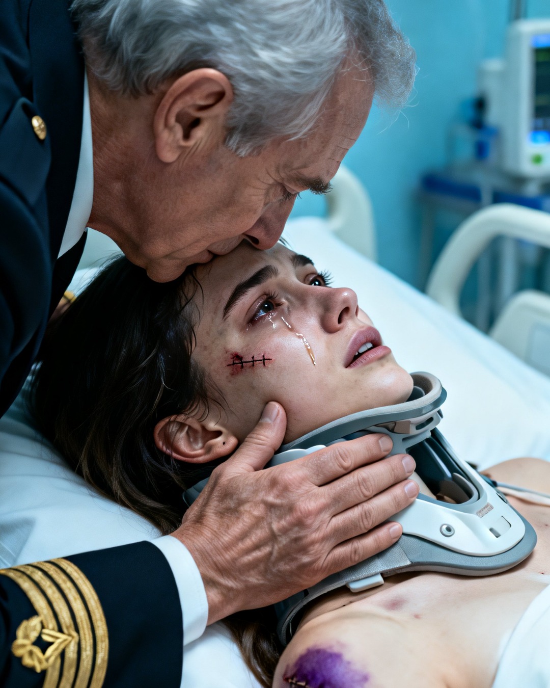 At 5 a.m., I found my daughter in the ICU, bruised and shattered, whispering: “Mom… my husband and his mother did this to me.” Something inside me snapped. I packed a small bag and drove straight to their house with a cold, precise fury. When they opened the door, their complacency vanished. By sunset, they finally understood what true consequences felt like.