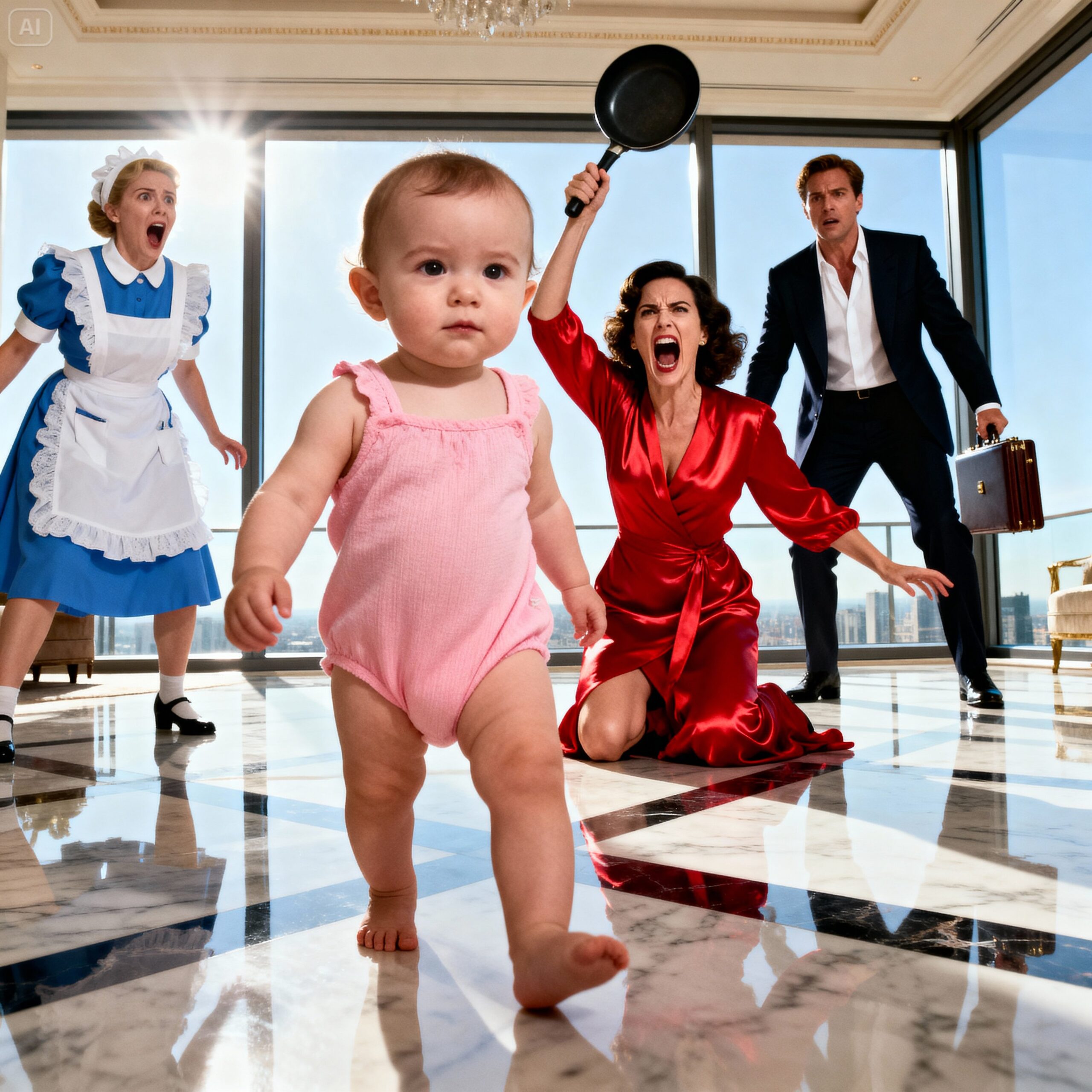 The maid tried to stop her… but what she was doing to the baby should never have been discovered