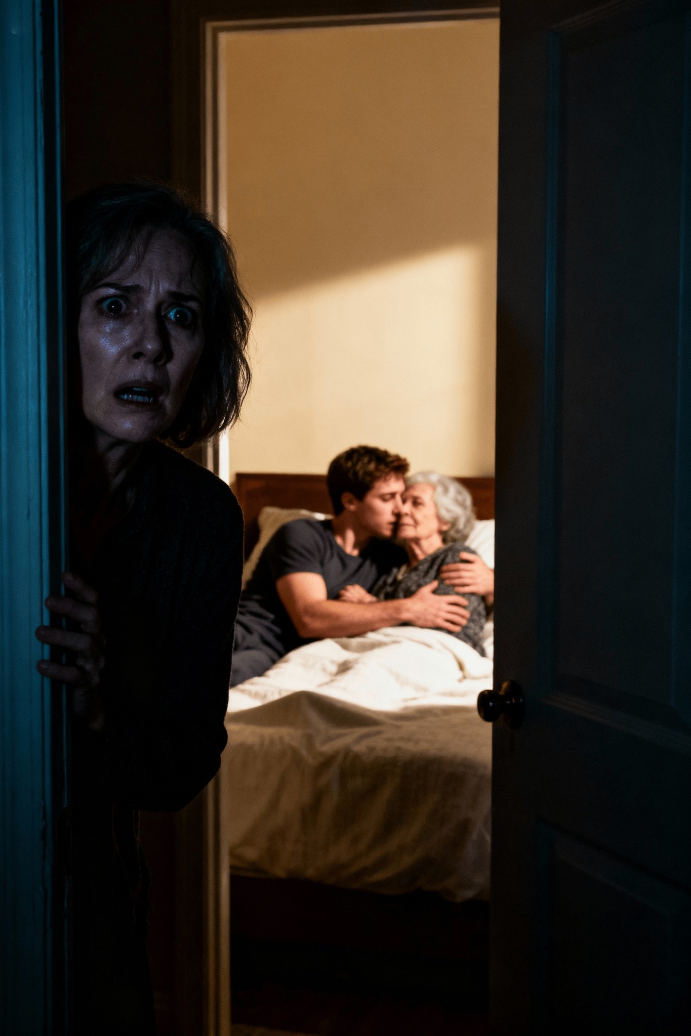 Three years of marriage… and every night her husband slept with his mother. One night, she followed him… and discovered a truth that left her breathless.