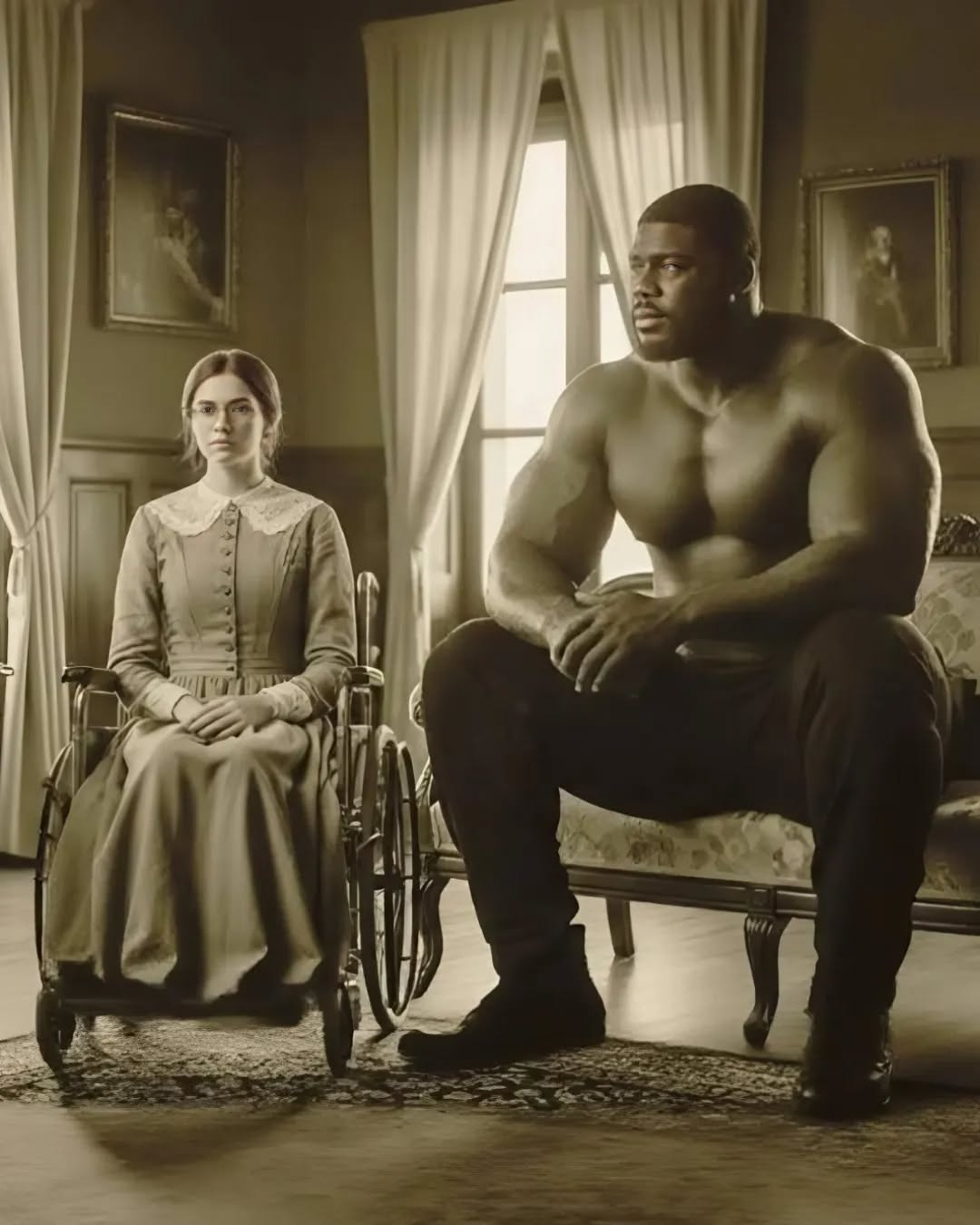 “The landowner handed his unwanted daughter over to his strongest slave… No one imagined what he would do with her”