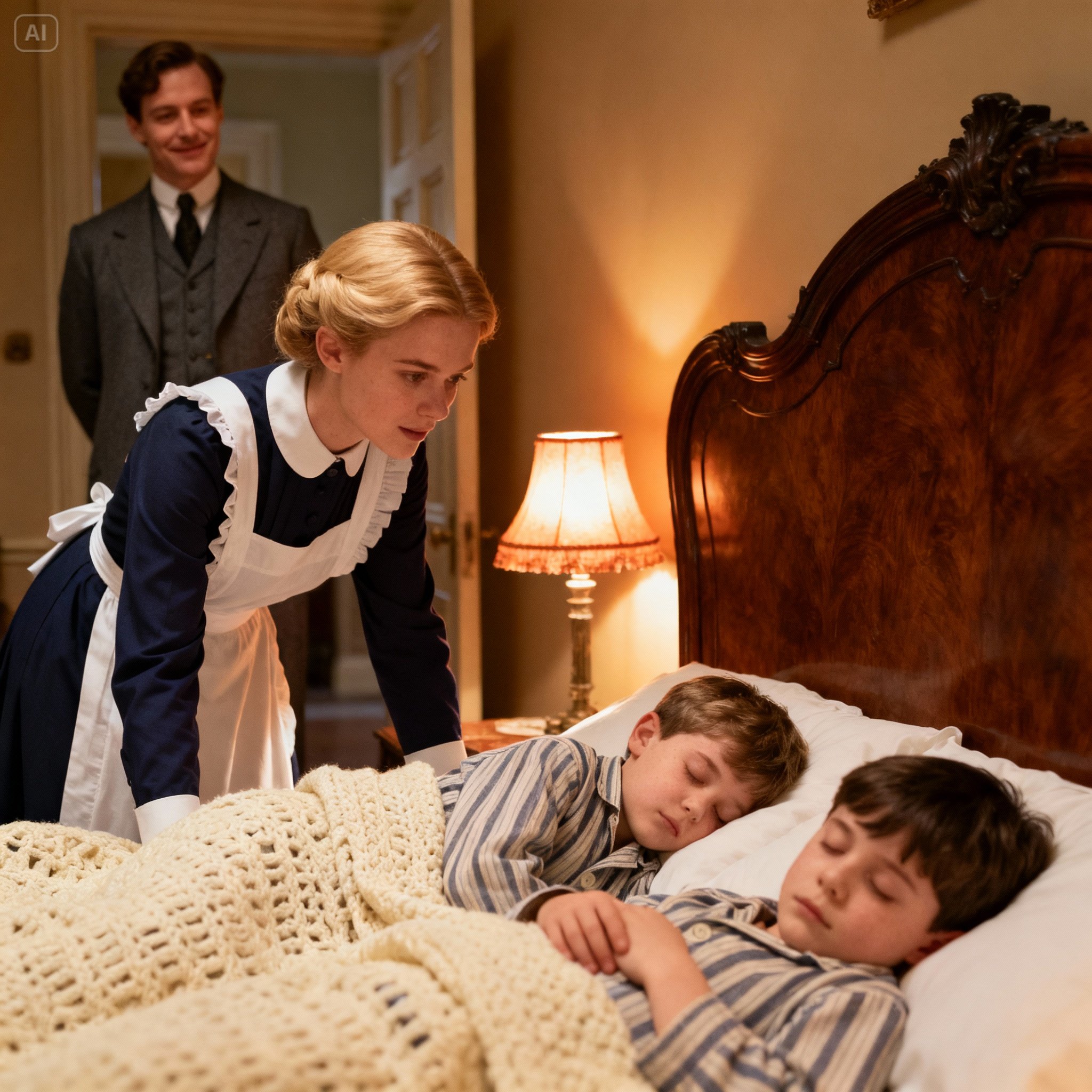 THE WIDOWED BILLIONAIRE’S TWINS WOULDN’T SLEEP AT ALL… UNTIL THE NEW NANNY DID SOMETHING, AND HE CHANGED.