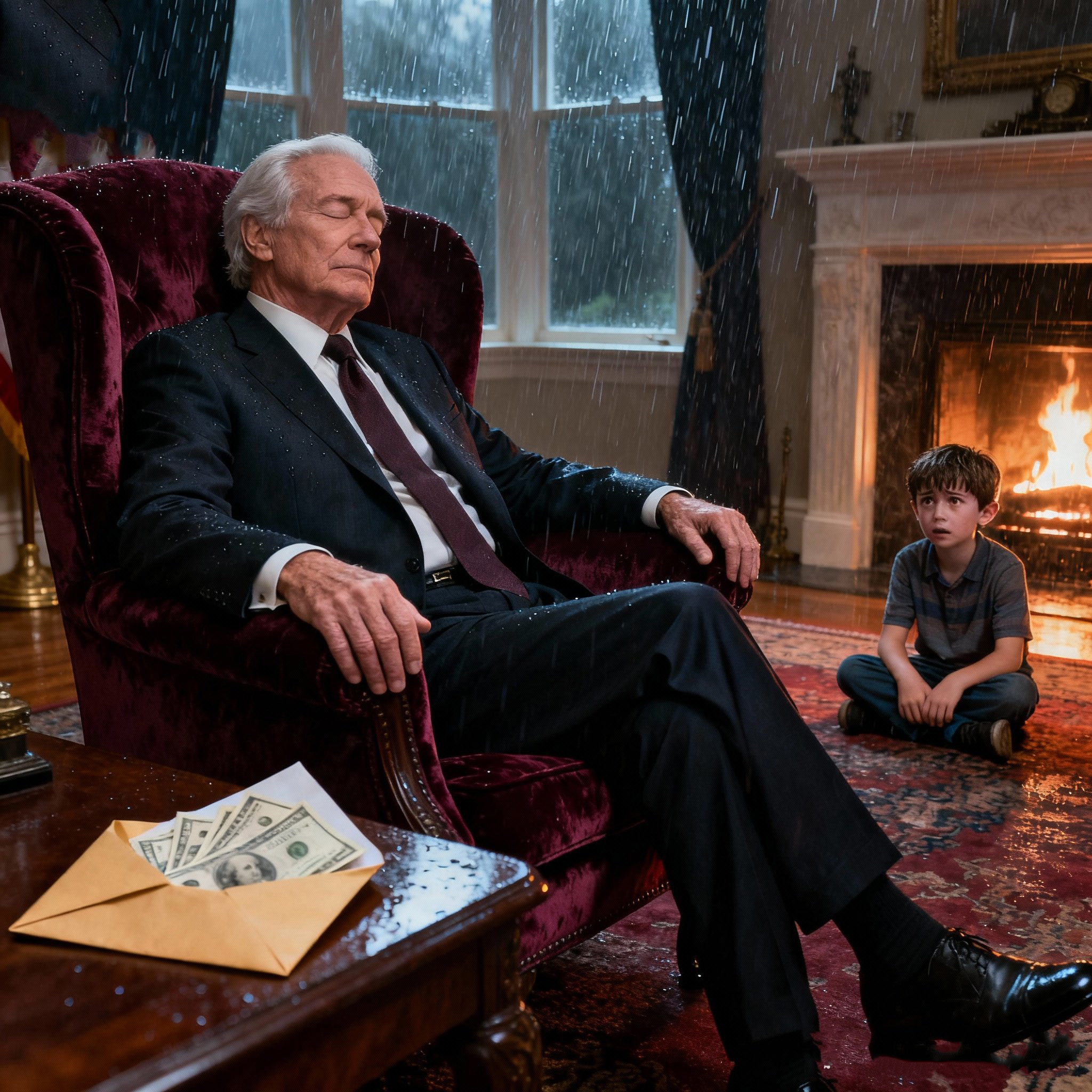 MILLIONAIRE PRETENDS TO SLEEP TO TEST HIS MAID’S SON – WHAT THE BOY DID NEXT…