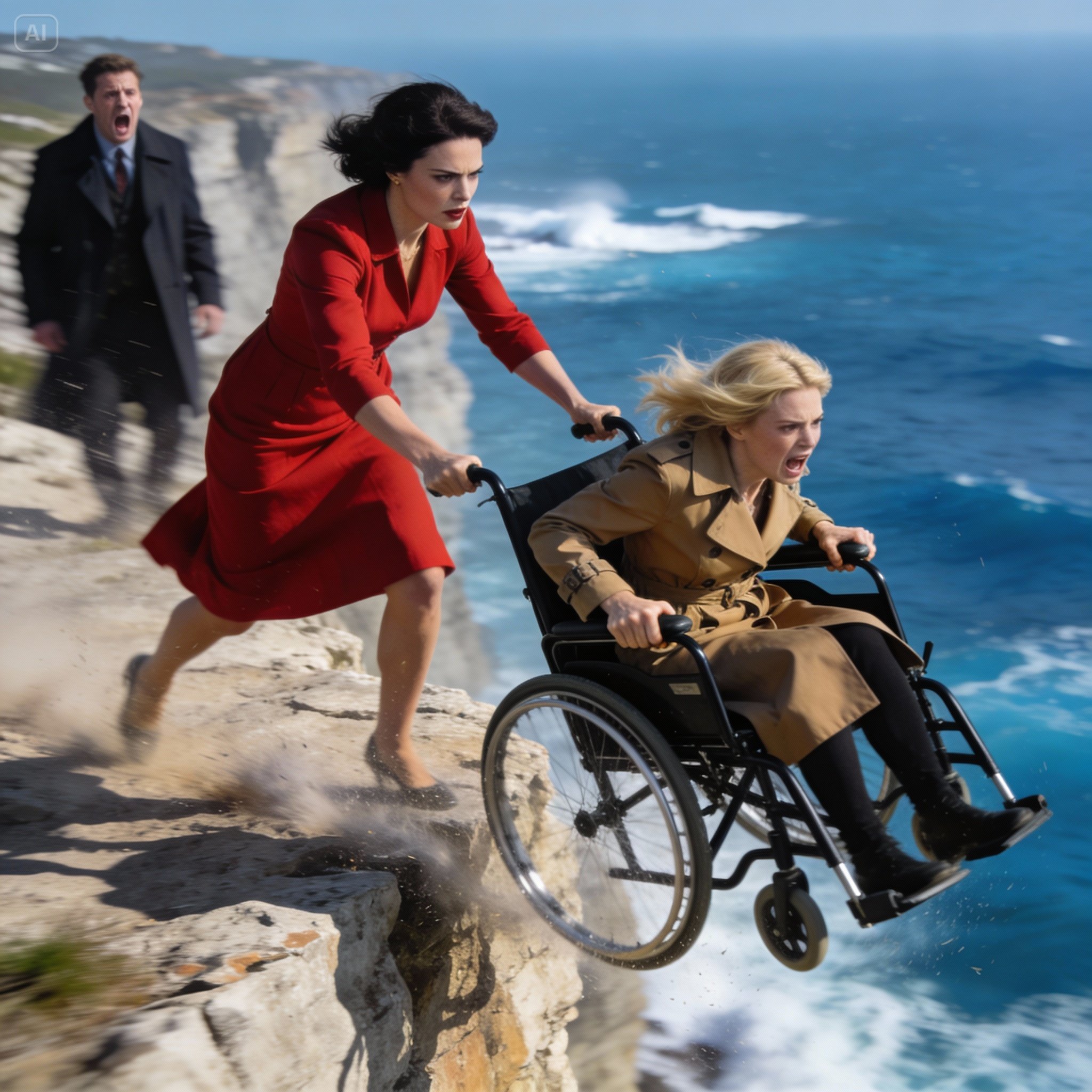 His Mistress Pushed Me off a Cliff While I Was in a Wheelchair — I Survived, and He Lost Everything