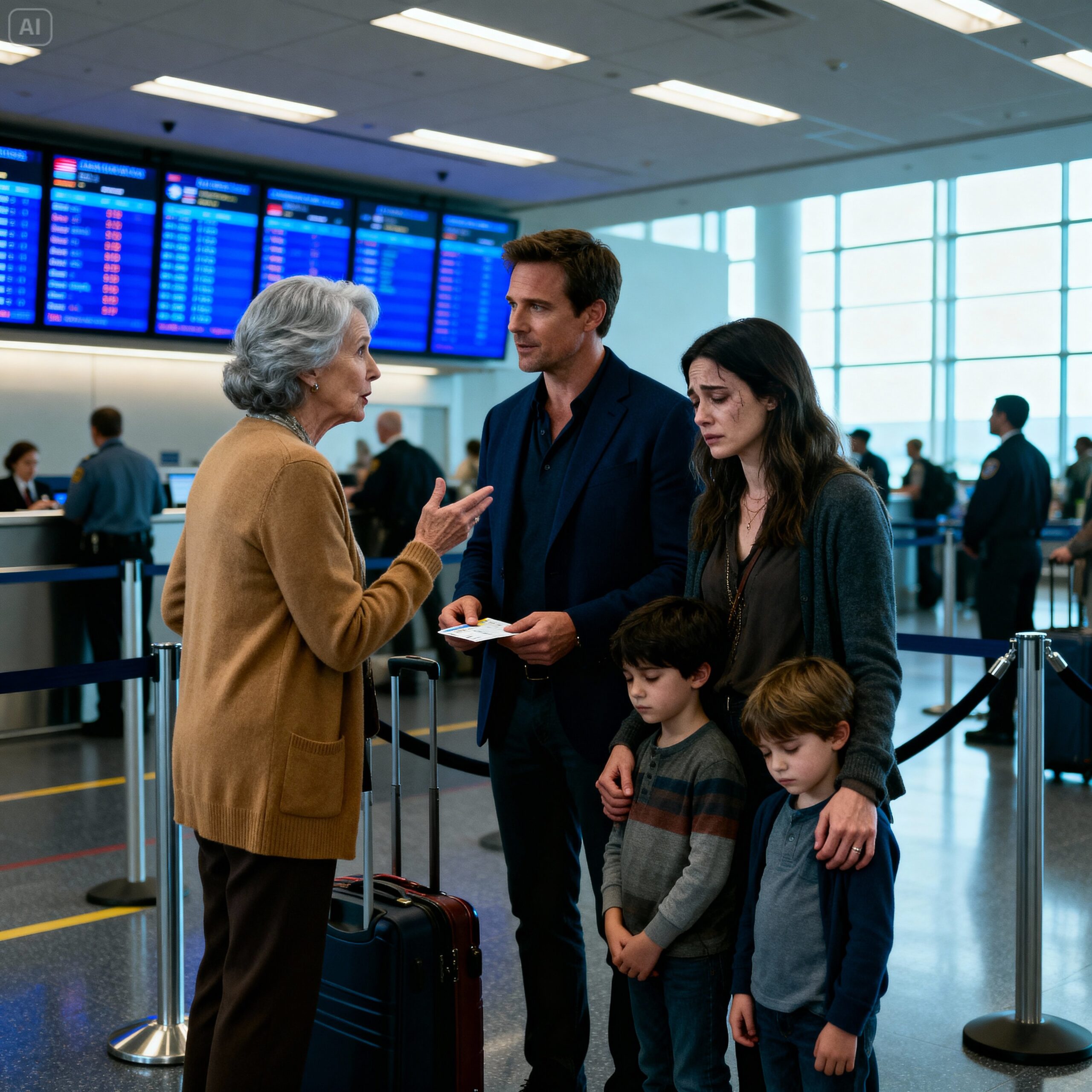 My Son-in-Law Tore My Ticket at the Airport: “Watch the Dogs,” But I Canceled Their Passes and…