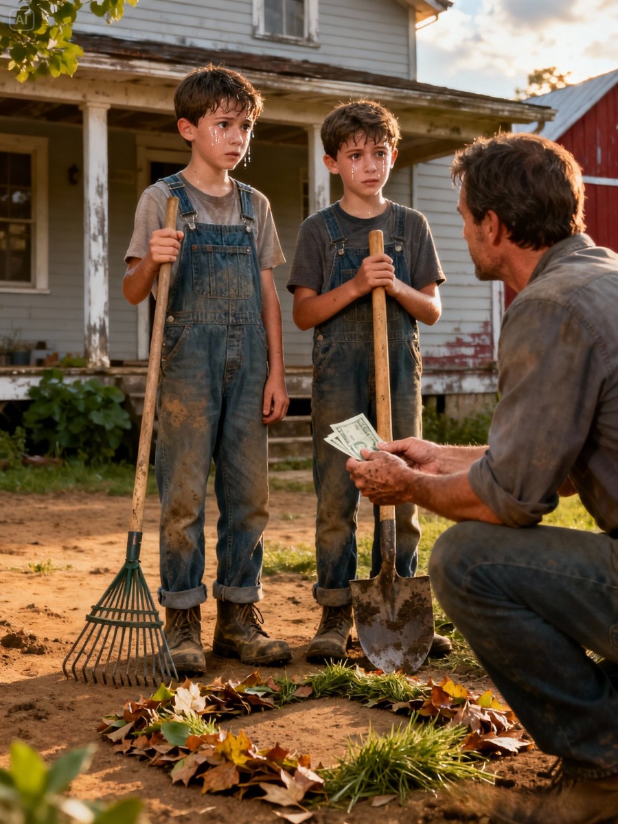 I thought I was only paying 150 dollar to have the garden cleaned… 30 minutes later, I realized I was about to change their lives.