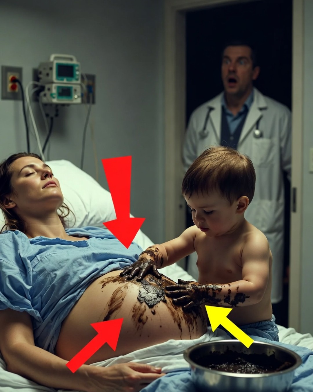 SHE WAS PREGNANT AND IN A COMA FOR 8 MONTHS… UNTIL A BOY RUBBED MUD ON HER BELLY AND…