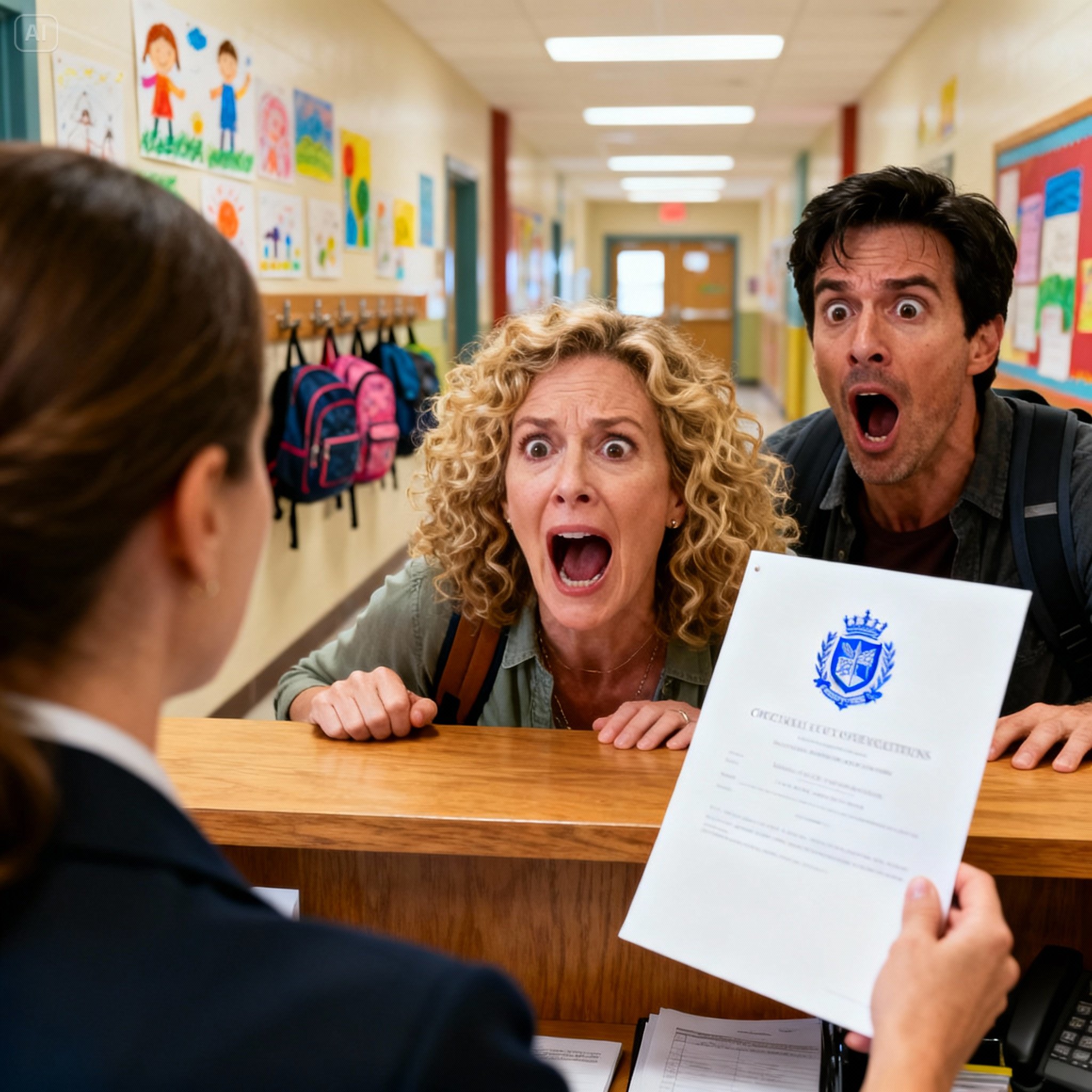 One morning, a letter arrived: an elementary school enrollment invitation. But I’ve never had a child. I’ve never even been married. Confused and shaken, I went to the school. The teacher looked at me… and fell silent. Then she whispered, “There’s something I need to tell you.” What she said next made my world collapse.