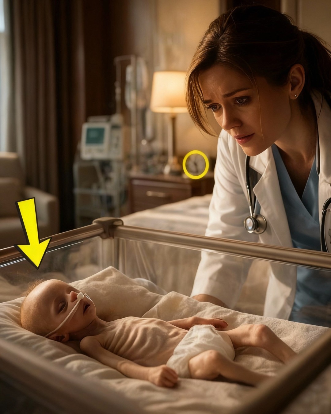 The billionaire baby was constantly losing weight, but the doctor noticed something no one else saw.