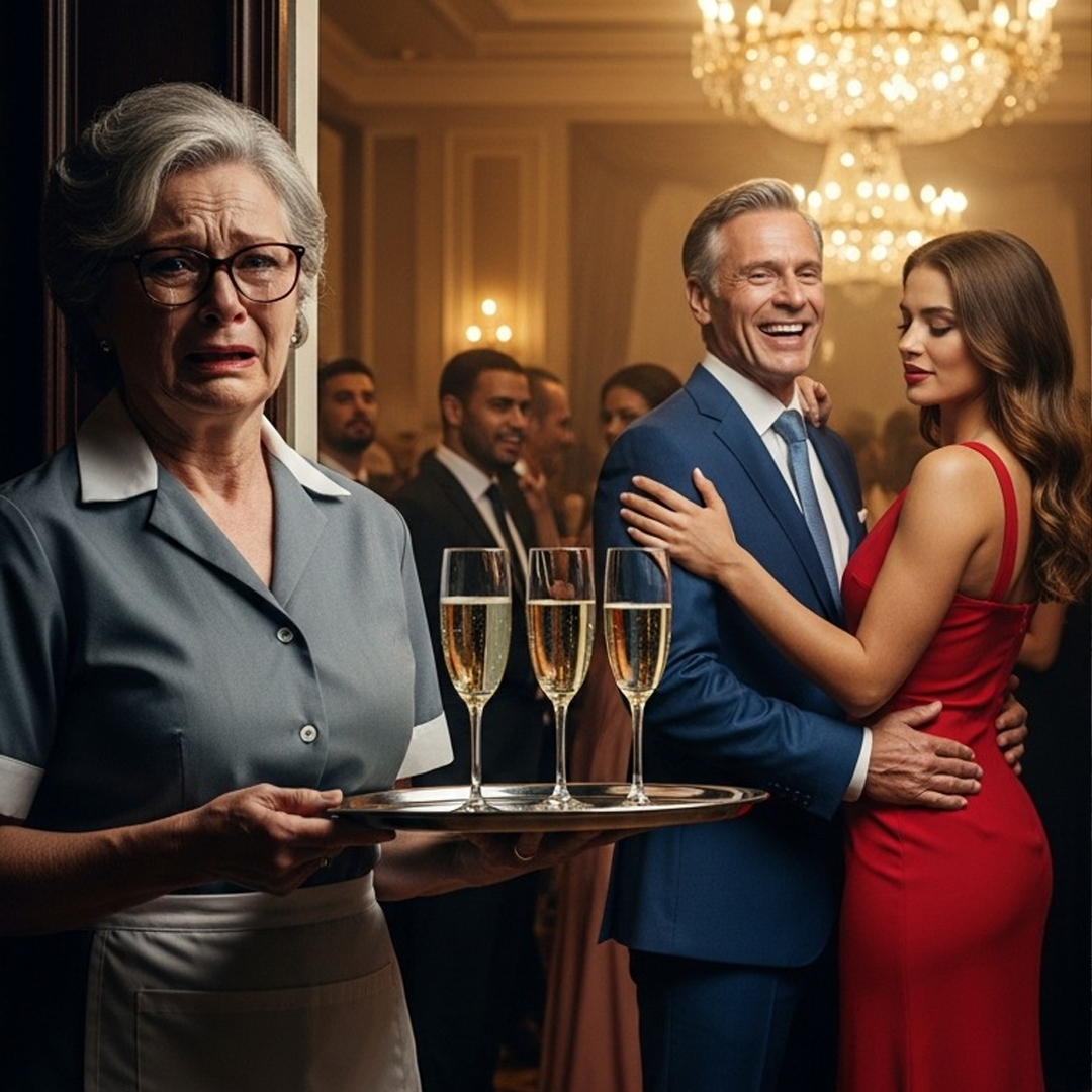 “I disguised myself as a waitress at my husband’s retirement party and discovered his most shocking betrayal.”