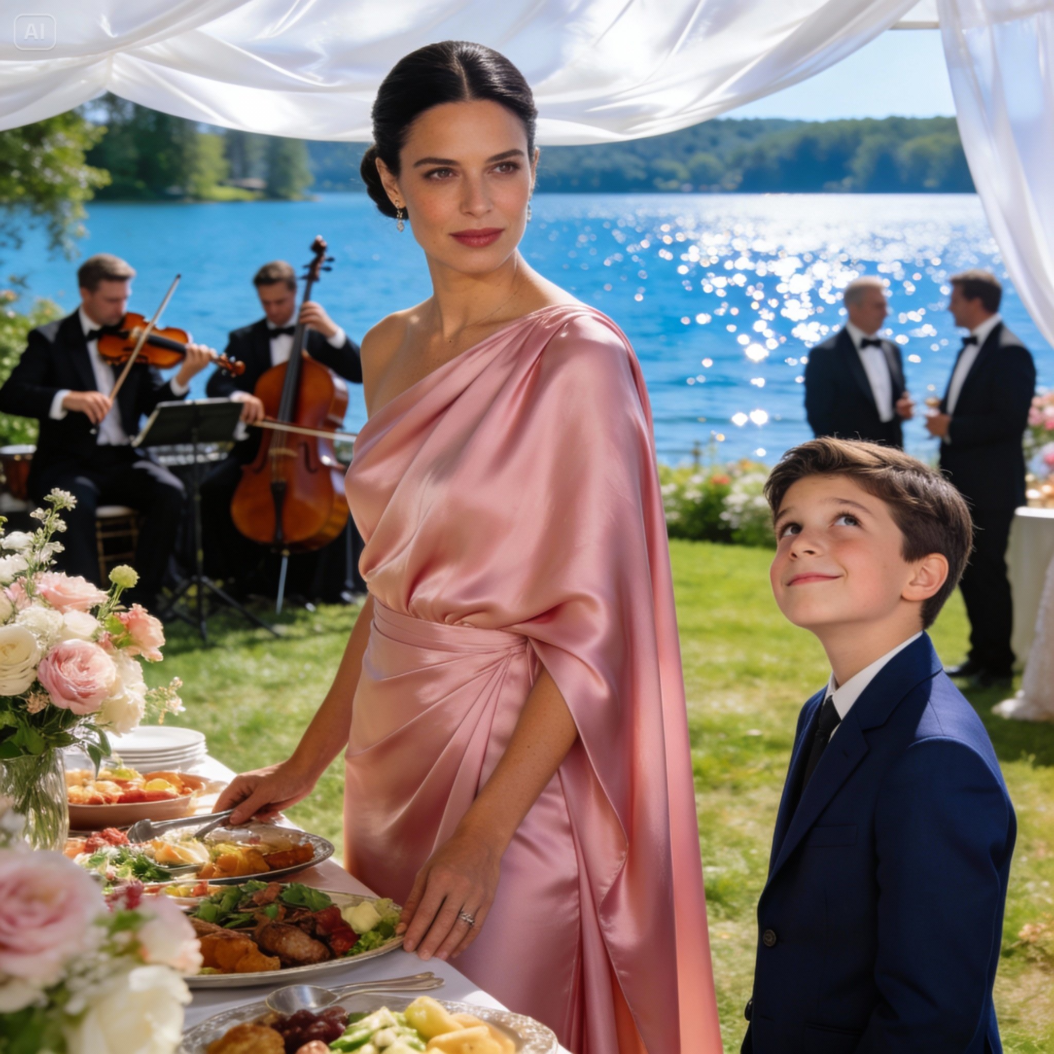 At the family BBQ, my brother’s son blocked the buffet and said, ‘Charity cases eat last.’ They all giggled. I put my plate down and walked out. That night, I quietly triggered a clause in a contract they never bothered to read. By morning, our ‘family empire’ had 30 days to find $13.7 million or be sold out from under them — and the charity case they laughed at was suddenly the one firing my father.