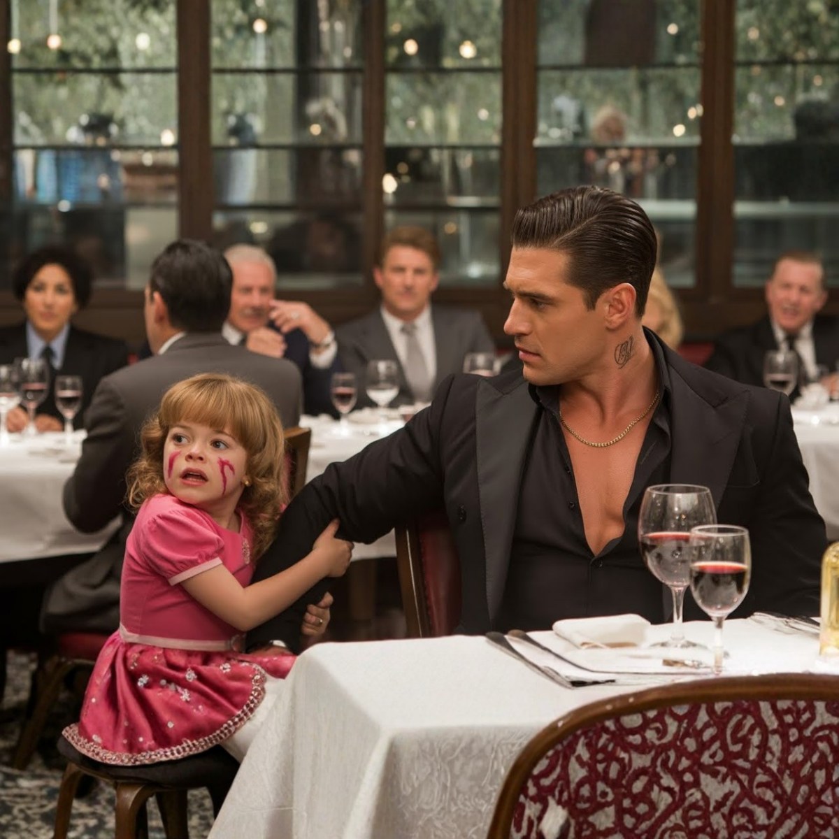 THE LITTLE GIRL RAN TOWARD THE MAFIA BOSS, CRYING: “THEY ARE BEATING MY MOTHER!” — WHAT DID THE MAFIA BOSS DO…?