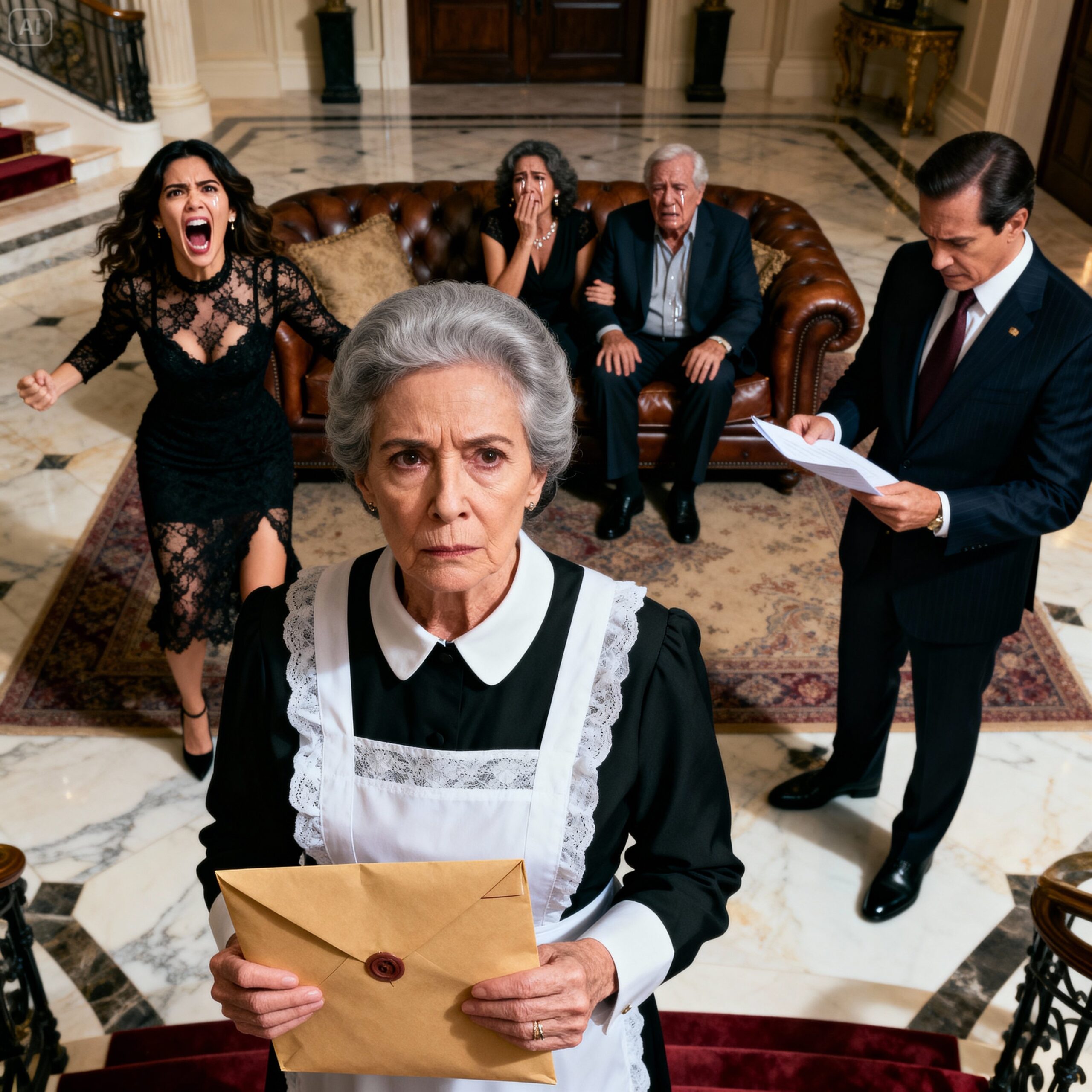 THE WOMAN WHO CLEANED THE HOUSE FOR TWENTY YEARS… AND HUMILIATED EVERYONE WITH A SINGLE PIECE OF PAPER.