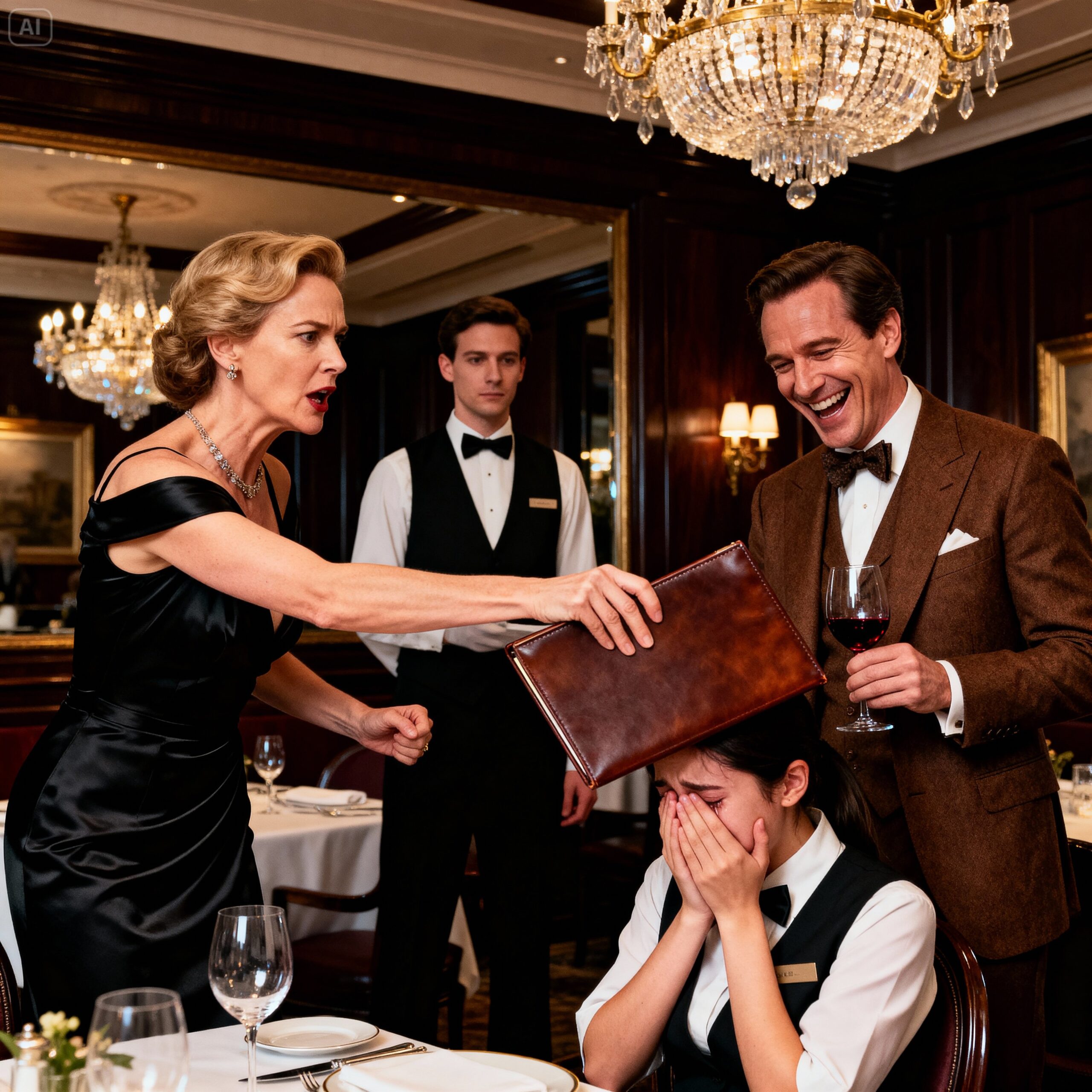 When I walked into the restaurant, my sister and her in-laws were already done with their lavish meal. She flicked the $900 bill at me. “You pay. You’re the rich one.” They laughed. “That’s all she’s good for—opening her wallet.” I stood up, asked for the manager… and watched the color drain from their faces.