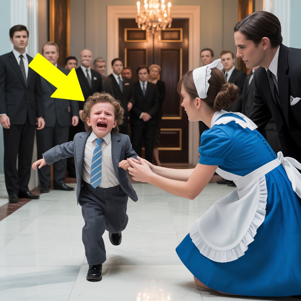 The Billionaire’s Baby Cried Upon Seeing the Maid—His First Words Shattered Everyone