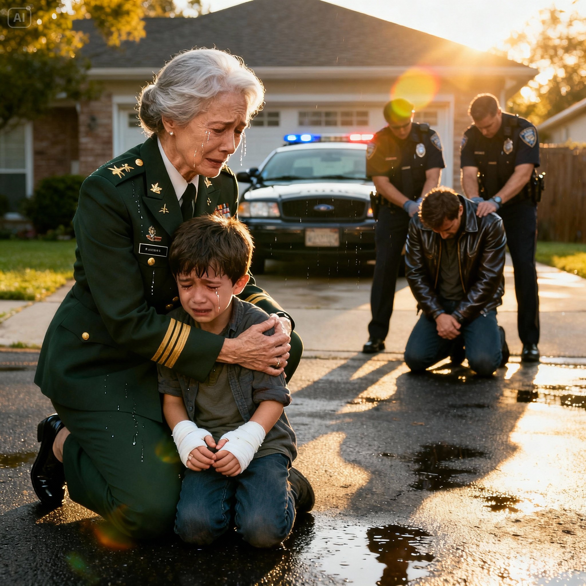 I never told my son-in-law that I was a retired military interrogator. To him, I was just the “senile cook.” At dinner, his mother dumped my soup onto the floor, sneering, “This slop is for pigs. Clean it up.” I stayed silent. Then I watched him force my peanut-allergic grandson to eat a peanut cookie. My son-in-law smirked. “Only the weak have allergies—don’t be like your grandma.” When my grandson went into shock, my silence ended. And what happened next made it impossible for any of them to stay in their seats.