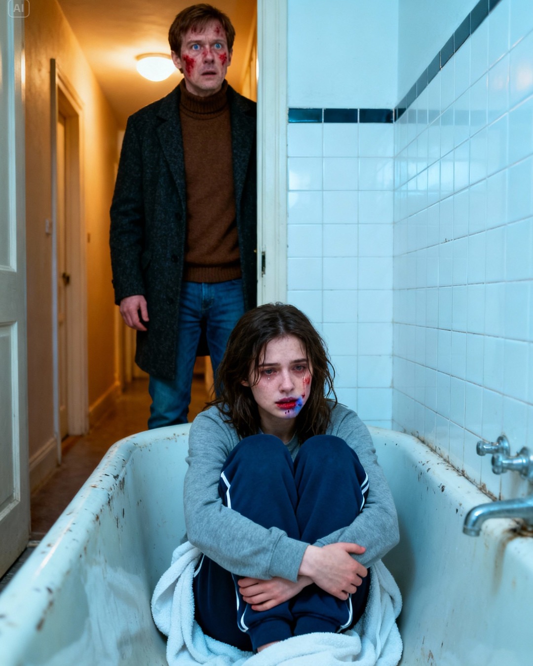 My mother-in-law locked me in the bathroom during the winter and left. I screamed for my husband, but he sighed and said, “I’m not dealing with this tonight.” When he finally checked the bathroom the next day, he turned completely pale.