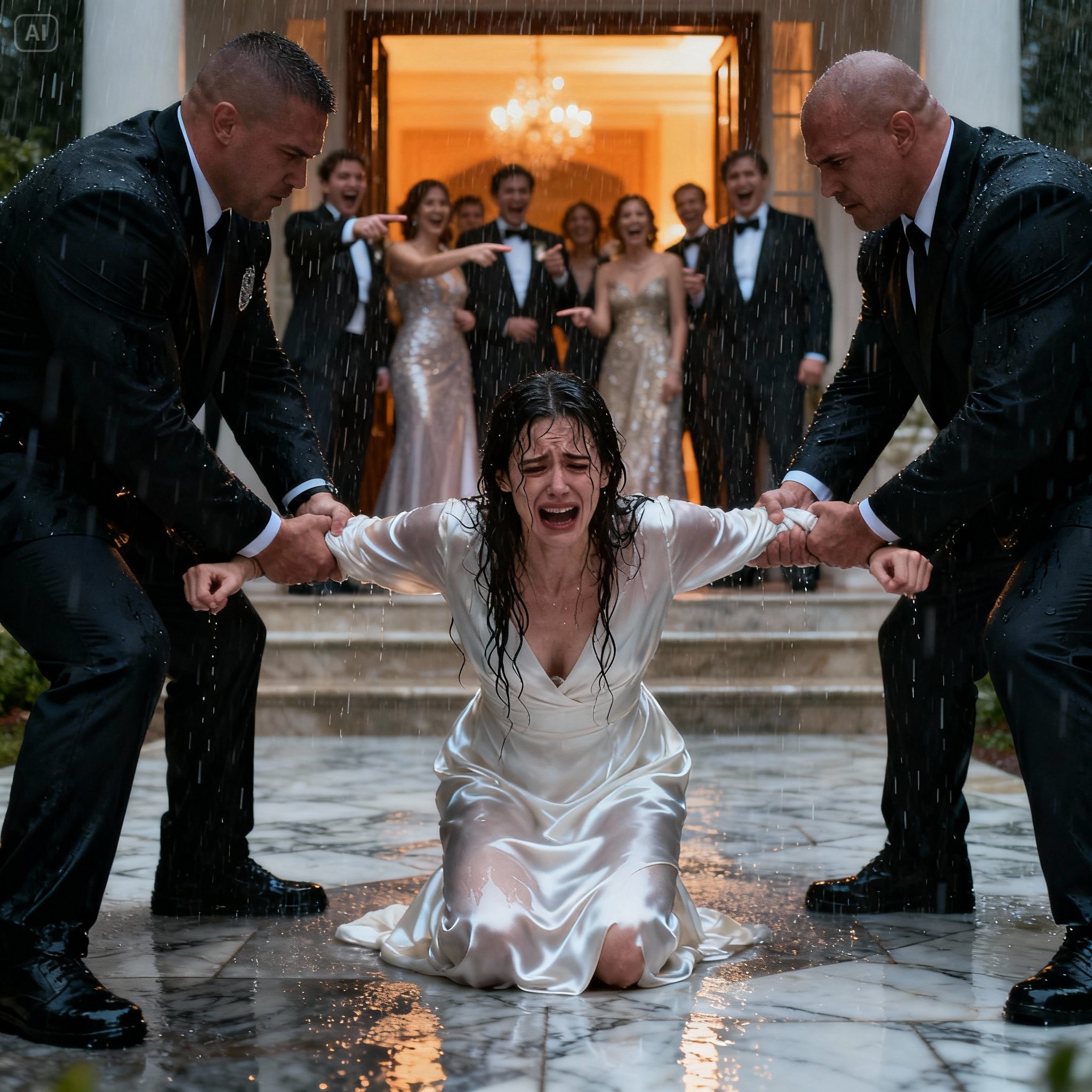 The rich humiliated her and kicked her out of the party… without knowing she was the owner of the place