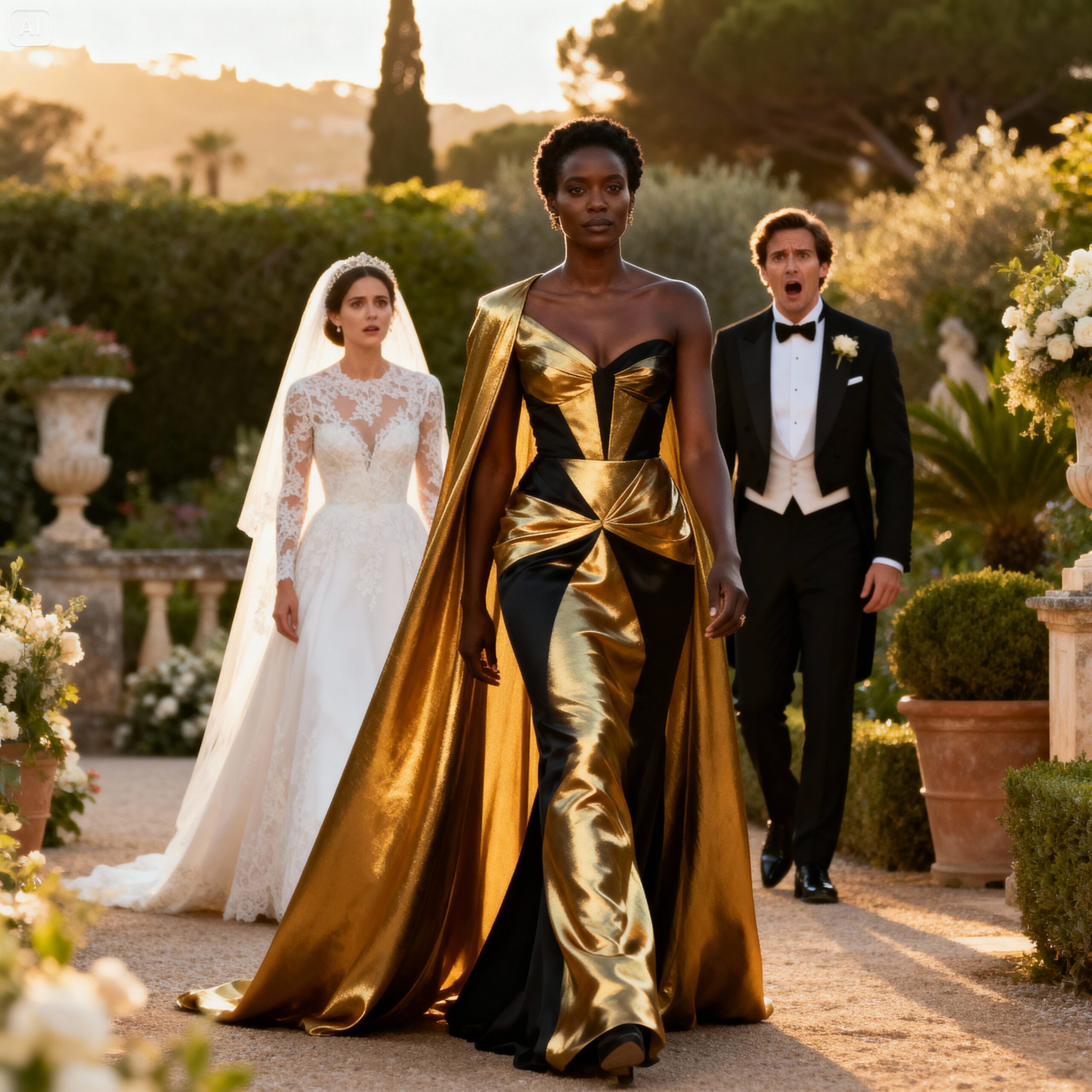 The CEO’s wife invited a Black cleaning lady as a joke to mock her, but when she arrived, everyone was stunned