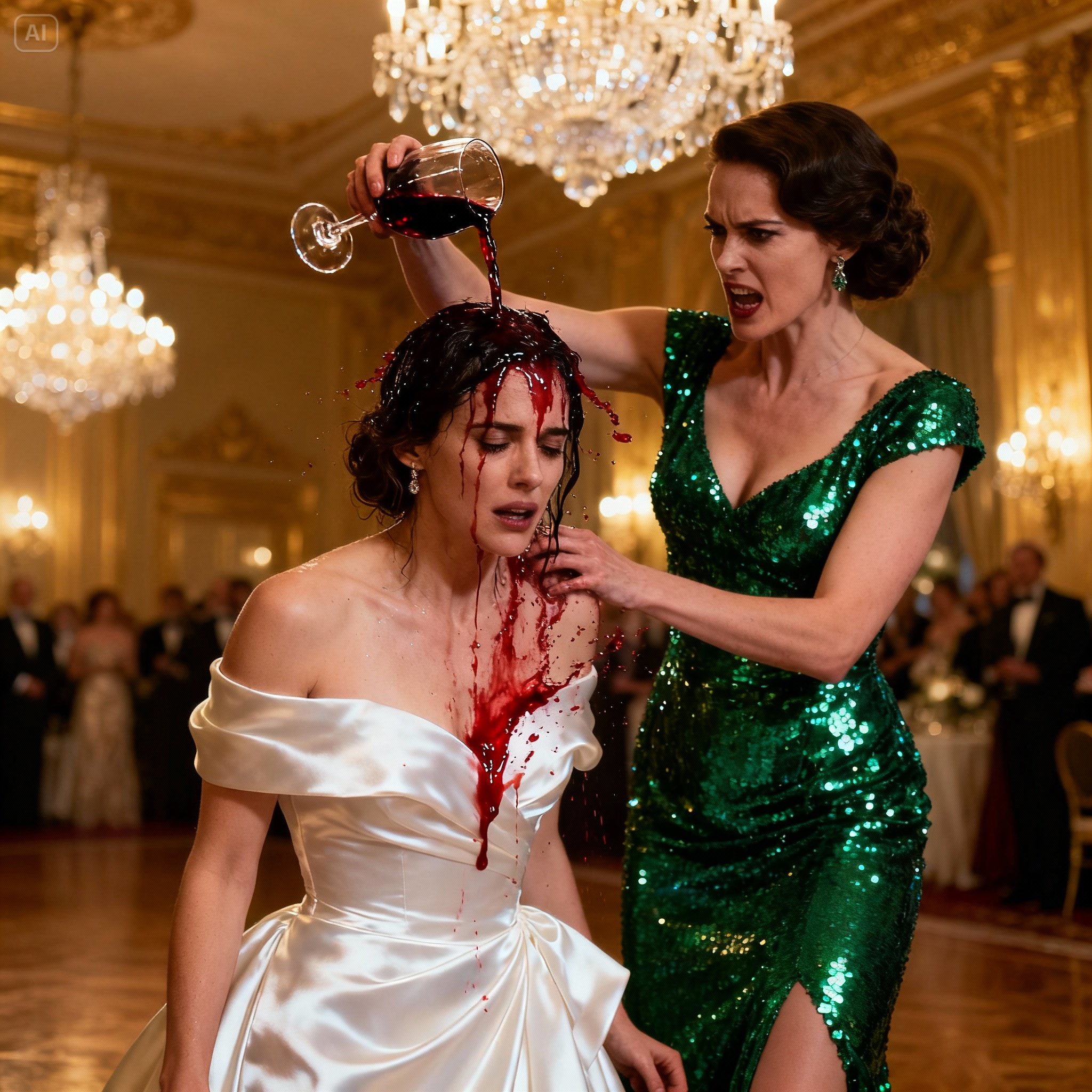 I never told my husband that I secretly bought the company he works for. To him, I was just his “embarrassing, uneducated” wife. At the annual gala, he first introduced me to the CEO as his “nanny” to save face. I bit my tongue. But an hour later, his sister deliberately poured red wine on my white dress and pointed to the floor, snapping, “Since you’re the help, clean that up.” That was it. I walked onto the stage, took the microphone from the CEO, and announced, “I don’t clean floors, but I do clean house. David, Sarah—you’re both fired, effective immediately.”