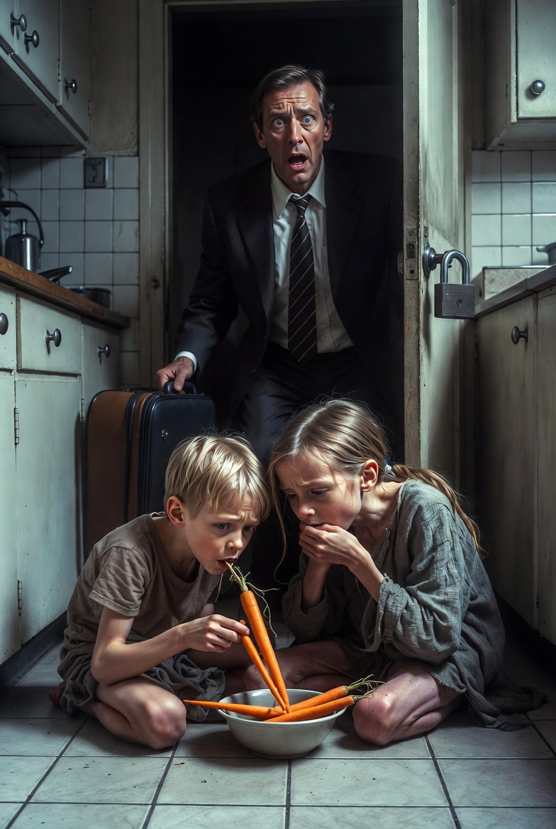 “My wife kept saying, ‘The children are fine,’ but I returned to find them starving in my own home”…