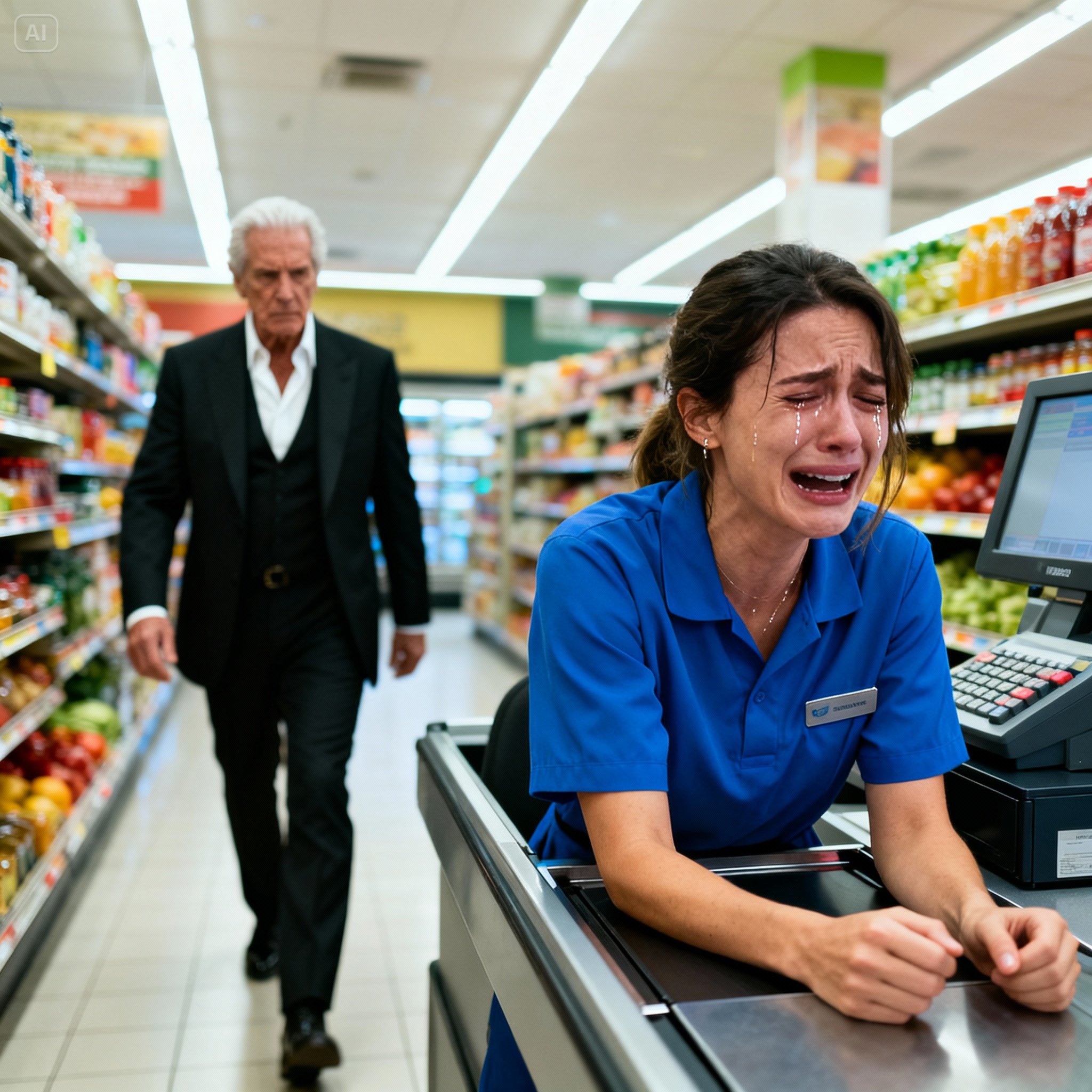 THE CEO WENT INTO A STORE IN DISGUISE — AND ENCOUNTERED A CASHIER IN TEARS