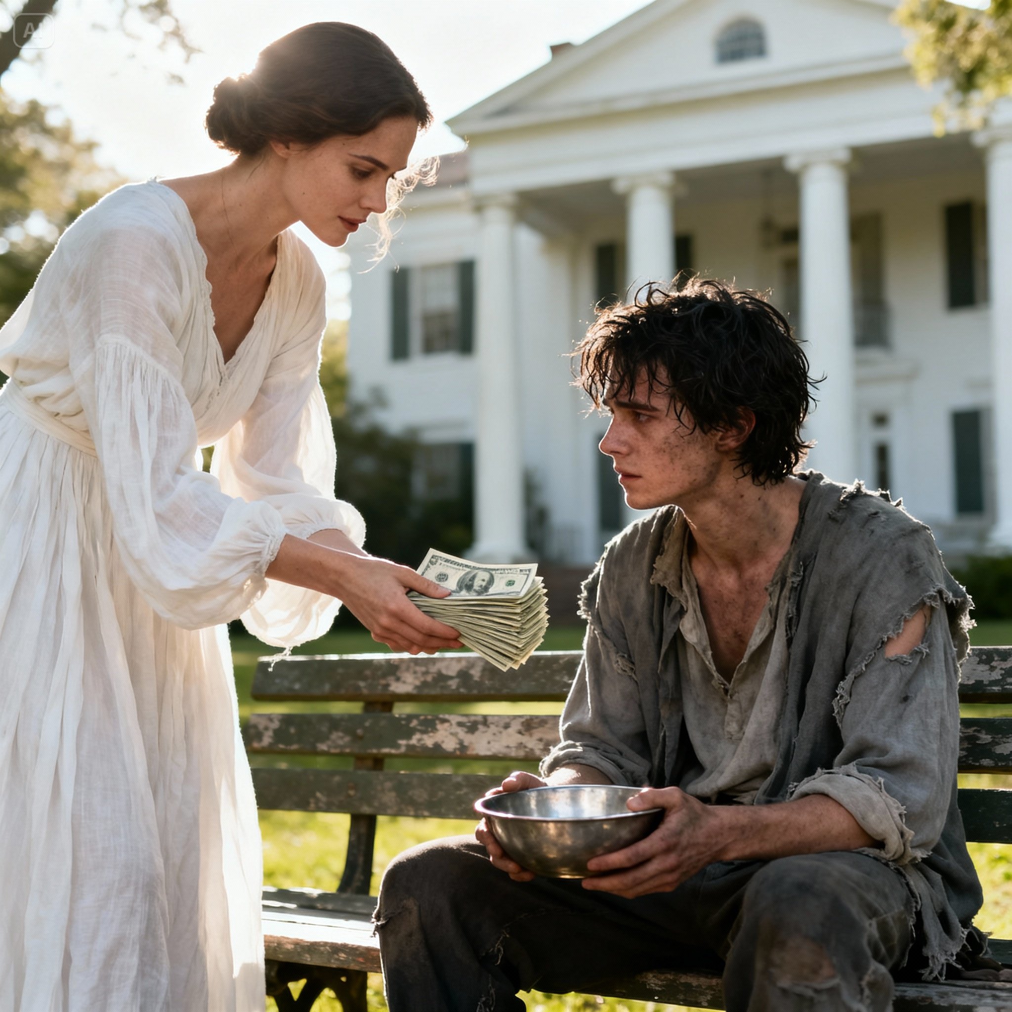 “The CEO posed as a beggar to test everyone. Only a poor girl took him home. He married her!”