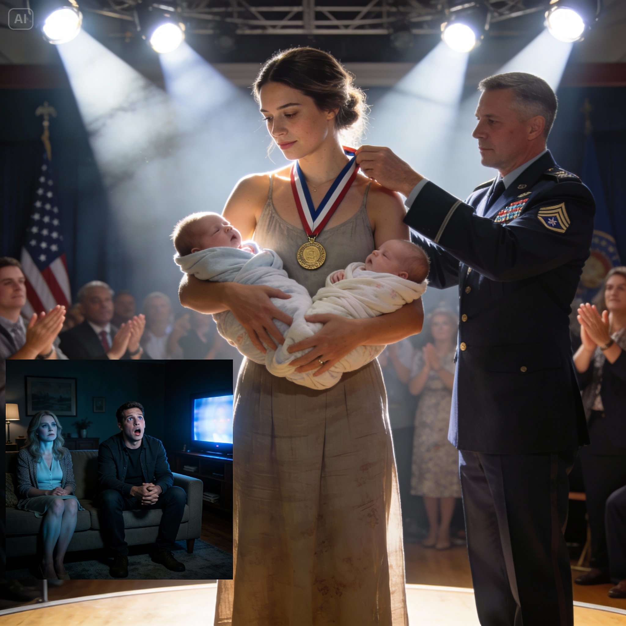 My husband abandoned me and our newborn twins because his wealthy mom ordered him to do so. One day, he turned on the TV and got shocked to see…