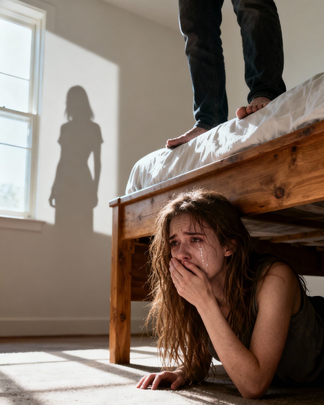 My neighbor screamed at me when I got home: “Your house makes too much noise during the day!” “There shouldn’t be anyone home,” I told her. “I heard screaming!” The next day, I pretended to leave for work and hid under the bed. Hours later, when I heard the voice of the person who entered my room, I was paralyzed with terror…