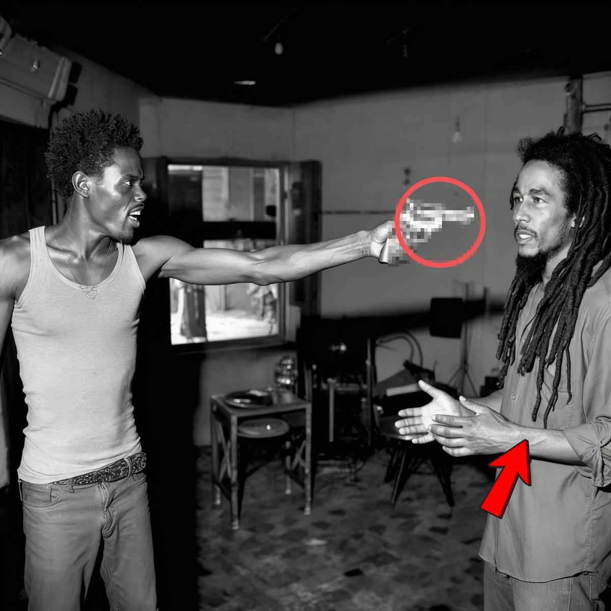 “A desperate thief held a gun to Bob Marley’s head at 3:00 a.m. Bob’s reaction changed the history of 20,000 people.”