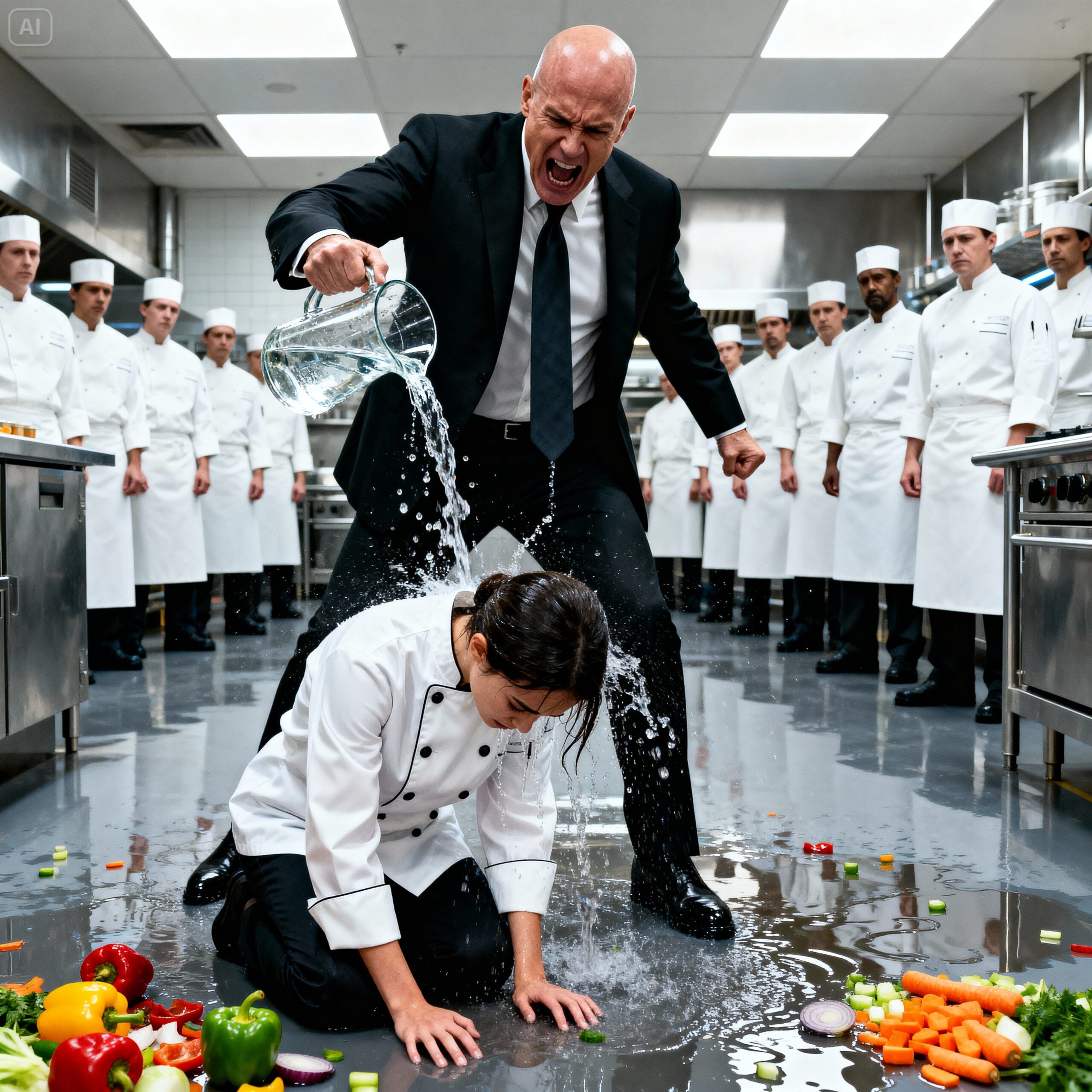 “The manager screamed and humiliated a young employee, not knowing that her mother was the President who signed his paycheck”…