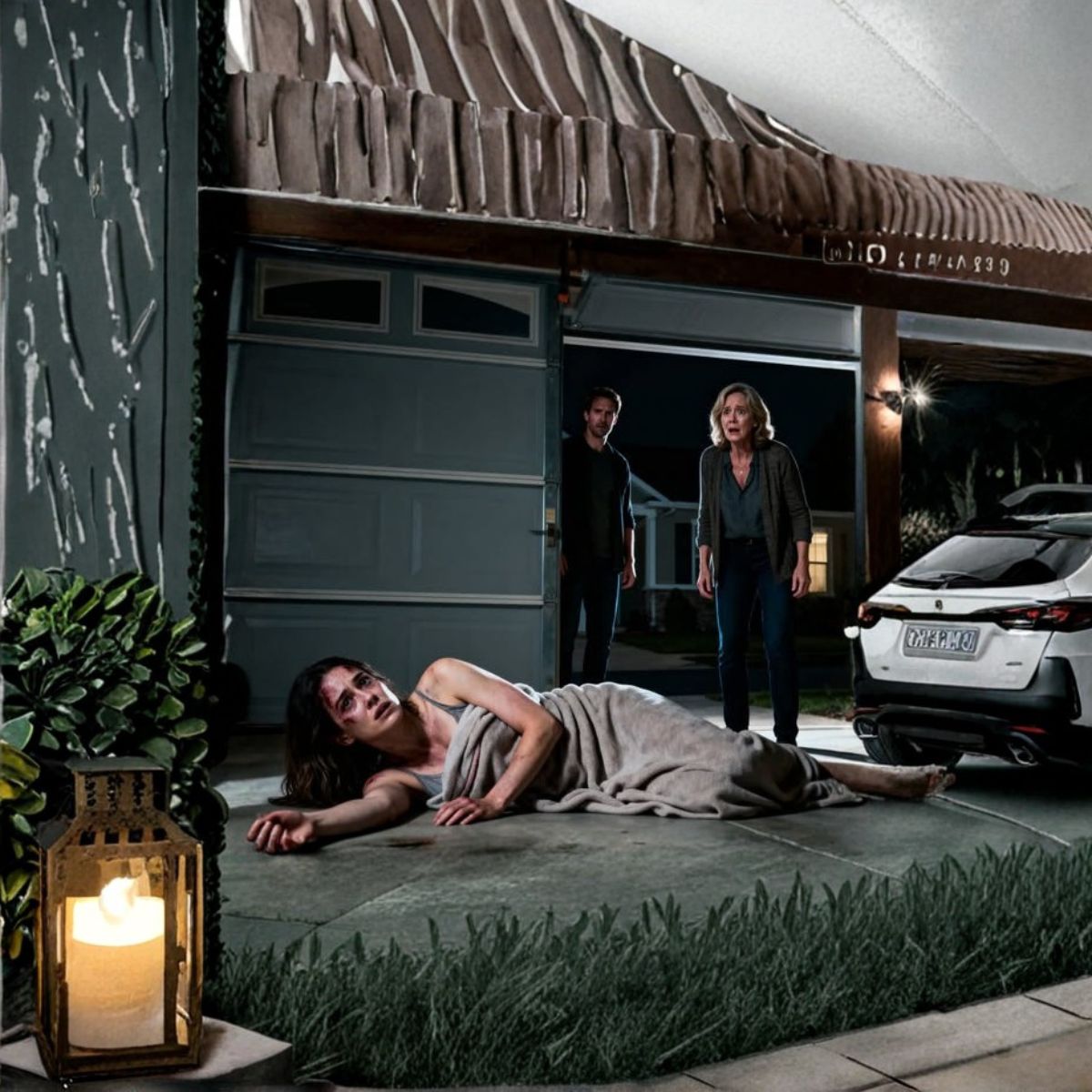 MY DAUGHTER HADN’T REPLIED TO MY MESSAGES FOR A WEEK, SO I DECIDED TO GO TO HER PLACE. WHEN I ARRIVED, MY SON-IN-LAW CALMLY ASSURED ME SHE WAS “ON A TRIP.” HE WAS SO CONFIDENT THAT, FOR A MOMENT, I ALMOST BELIEVED HIM. EVERYTHING SEEMED NORMAL — TOO NORMAL. BUT JUST AS I WAS LEAVING, I HEARD A FAINT MOAN COMING FROM THE LOCKED GARAGE. MY BLOOD RAN COLD. I TURNED BACK, WALKED AROUND THE HOUSE, AND TRIED THE SIDE DOOR. AND THEN I HEARD IT AGAIN. WHAT WAS COMING OUT OF THAT DARK, COLD CONCRETE ROOM WASN’T JUST TERRIFYING. IT BROKE MY MOTHER’S HEART IN A WAY I WILL NEVER FORGET.