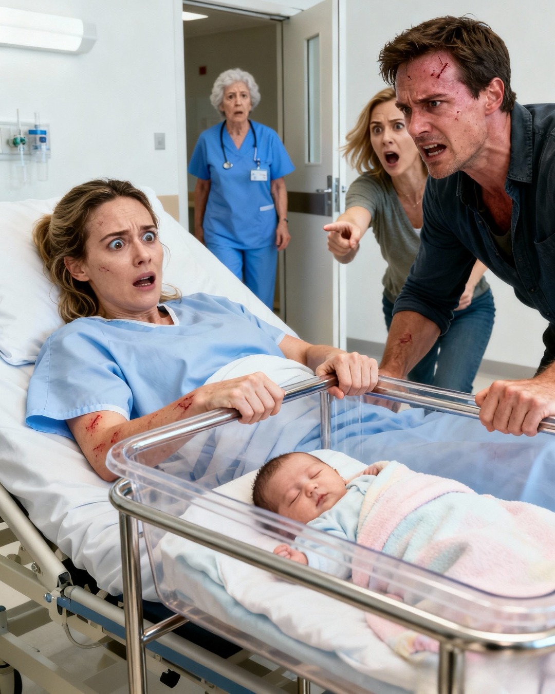 Six months after our divorce, my ex-husband called me unexpectedly to invite me to his wedding. I told him, “I just had a baby, I’m not going anywhere.” Thirty minutes later, he burst into my hospital room in a panic…