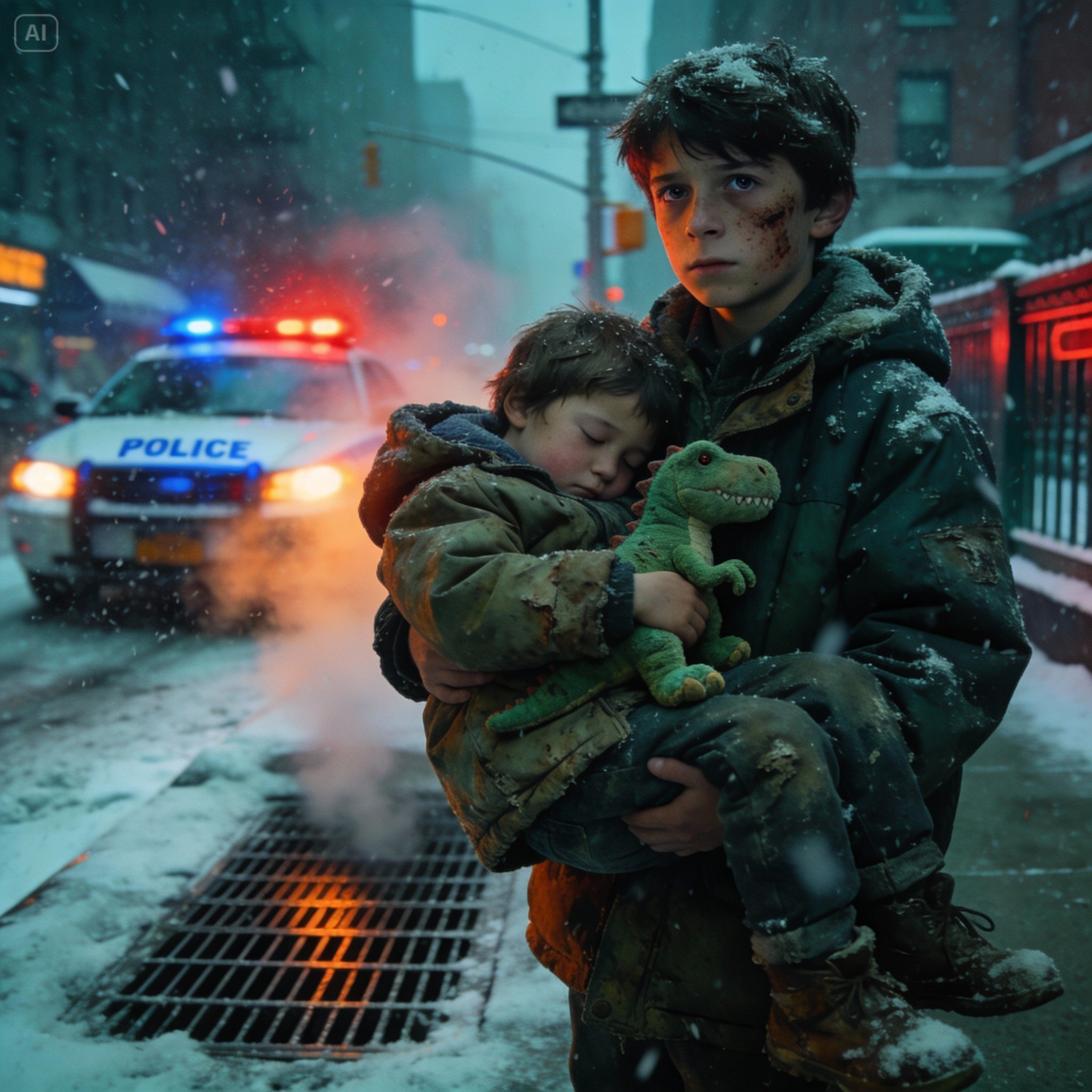 A Twelve-Year-Old Homeless Boy Carried A Lost Child Through A Citywide Blackout In Freezing Chicago—Years Later, The Truth About That Night Shocked Everyone Involved