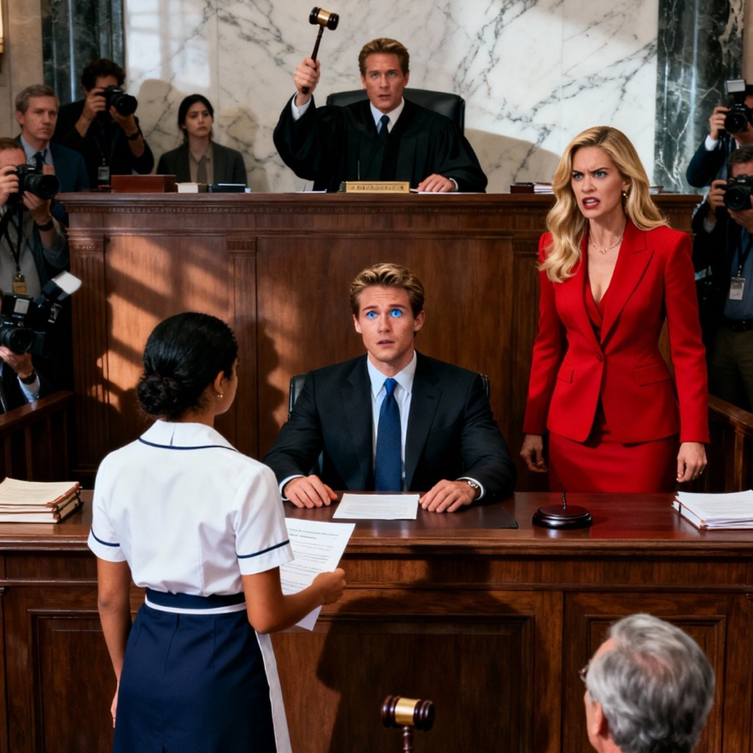 A domestic worker stands up in the middle of a courtroom to defend her millionaire employer… but can justice be born from the most invisible place?