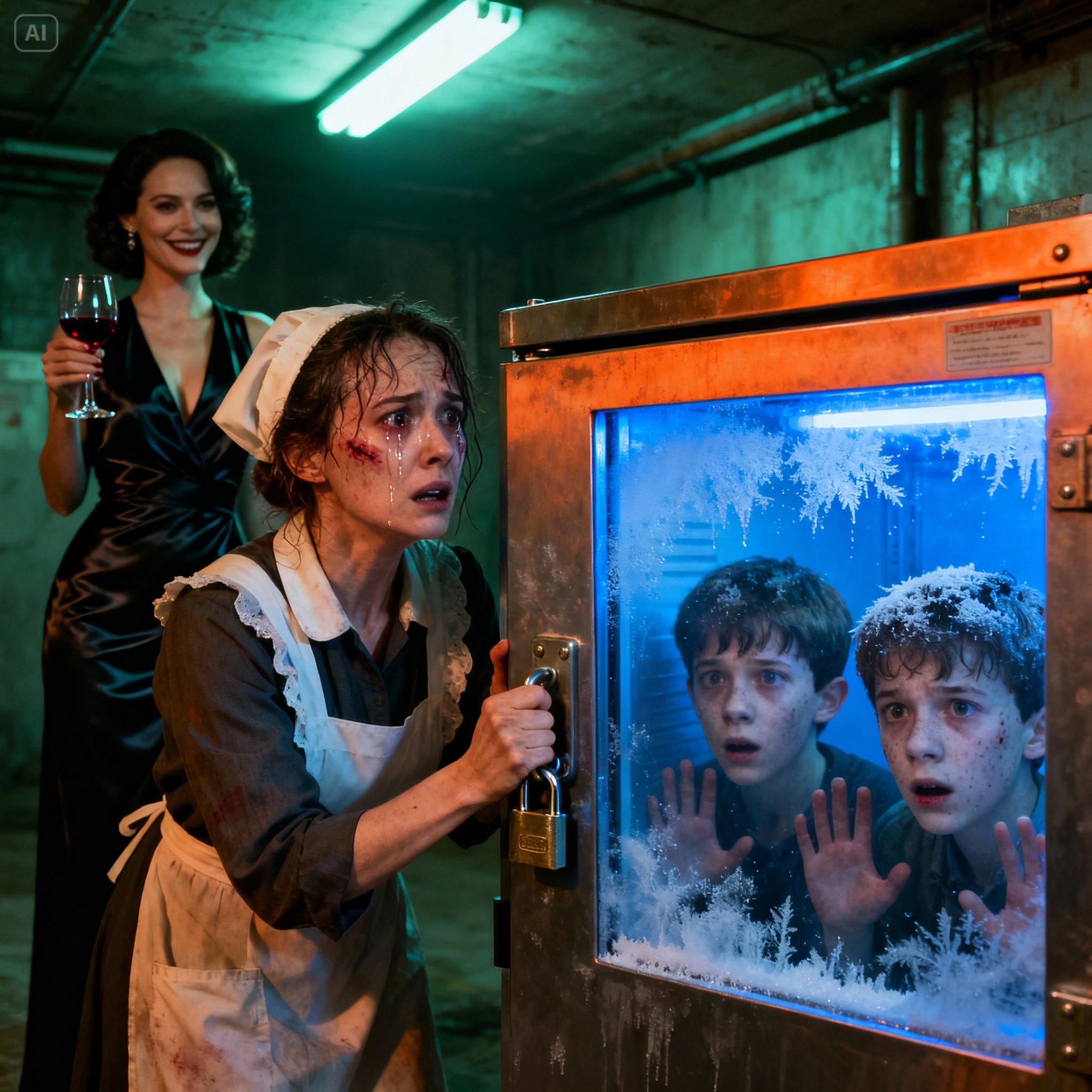 “If you tell anyone, you’re dead.” — A terrifying threat after discovering children locked in a freezer