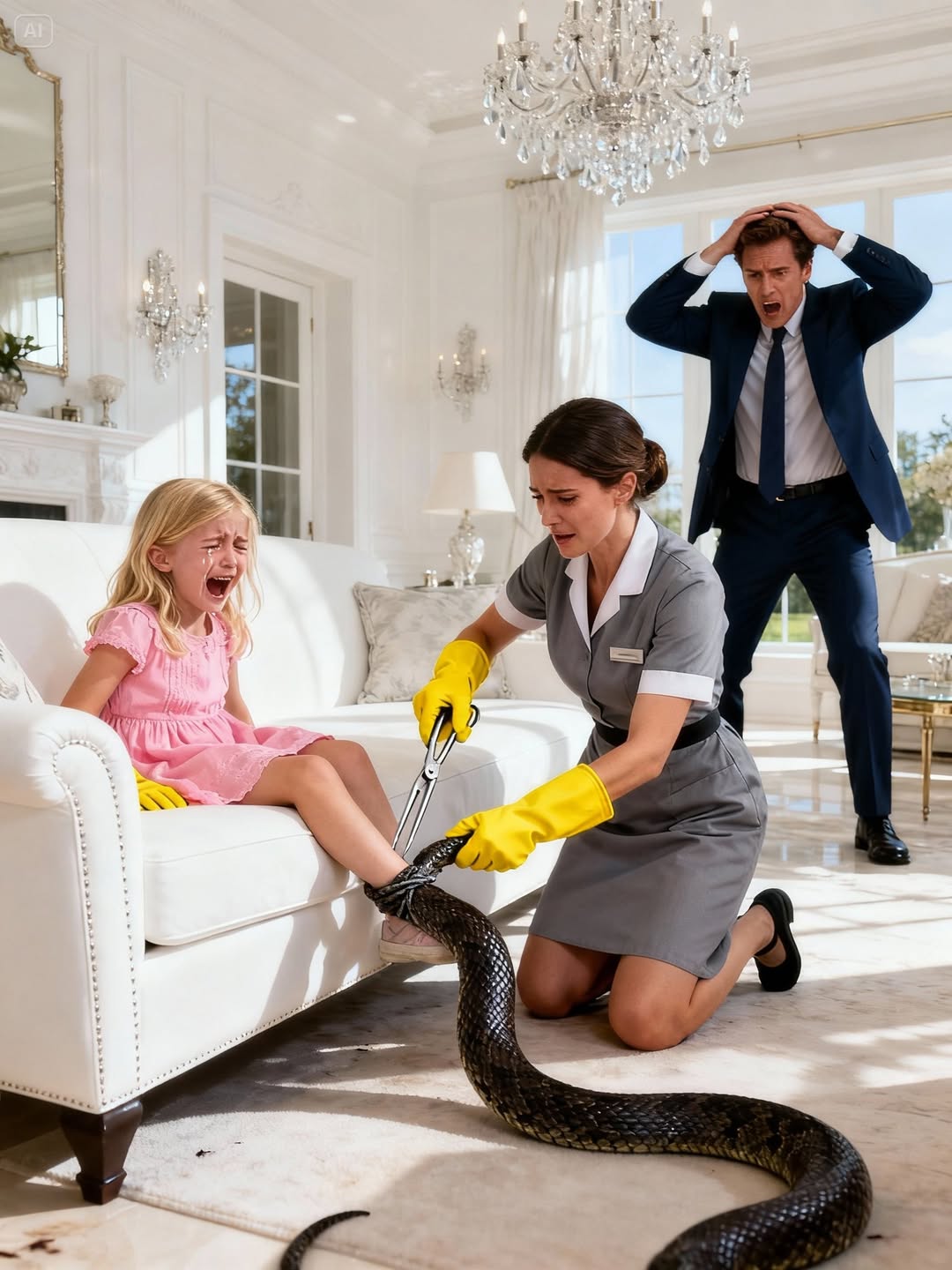 A billionaire’s daughter remained silent for 3 years, until a new caregiver realized what everyone else had failed to notice.