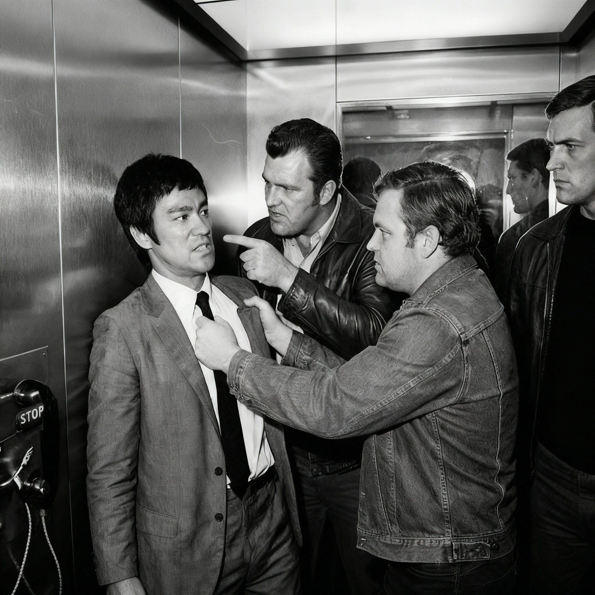“You have nowhere to run, little man”: They cornered Bruce Lee in an elevator and made the gravest mistake of their lives