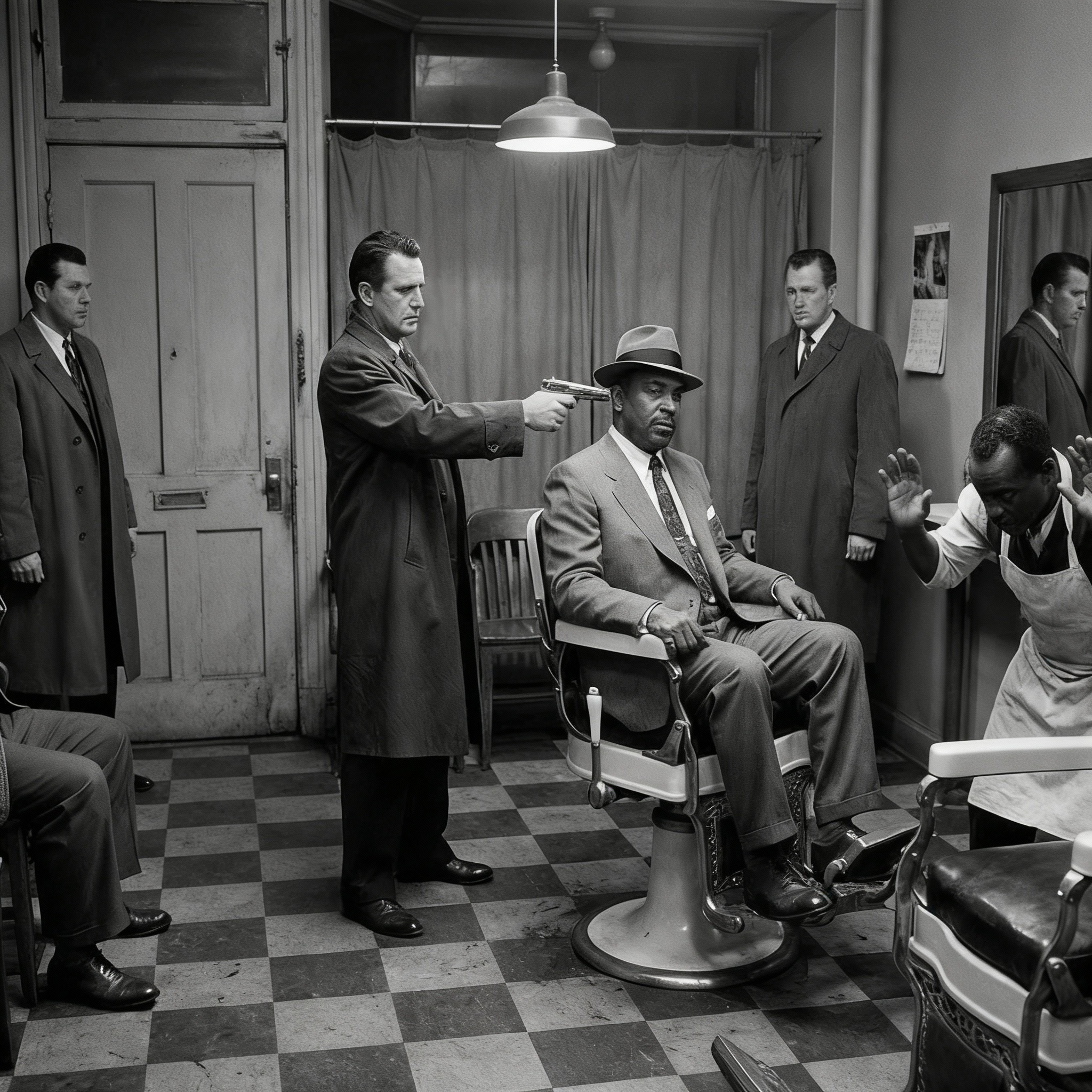 The day the Mob made the mistake of trying to kill Bumpy Johnson in his own barbershop