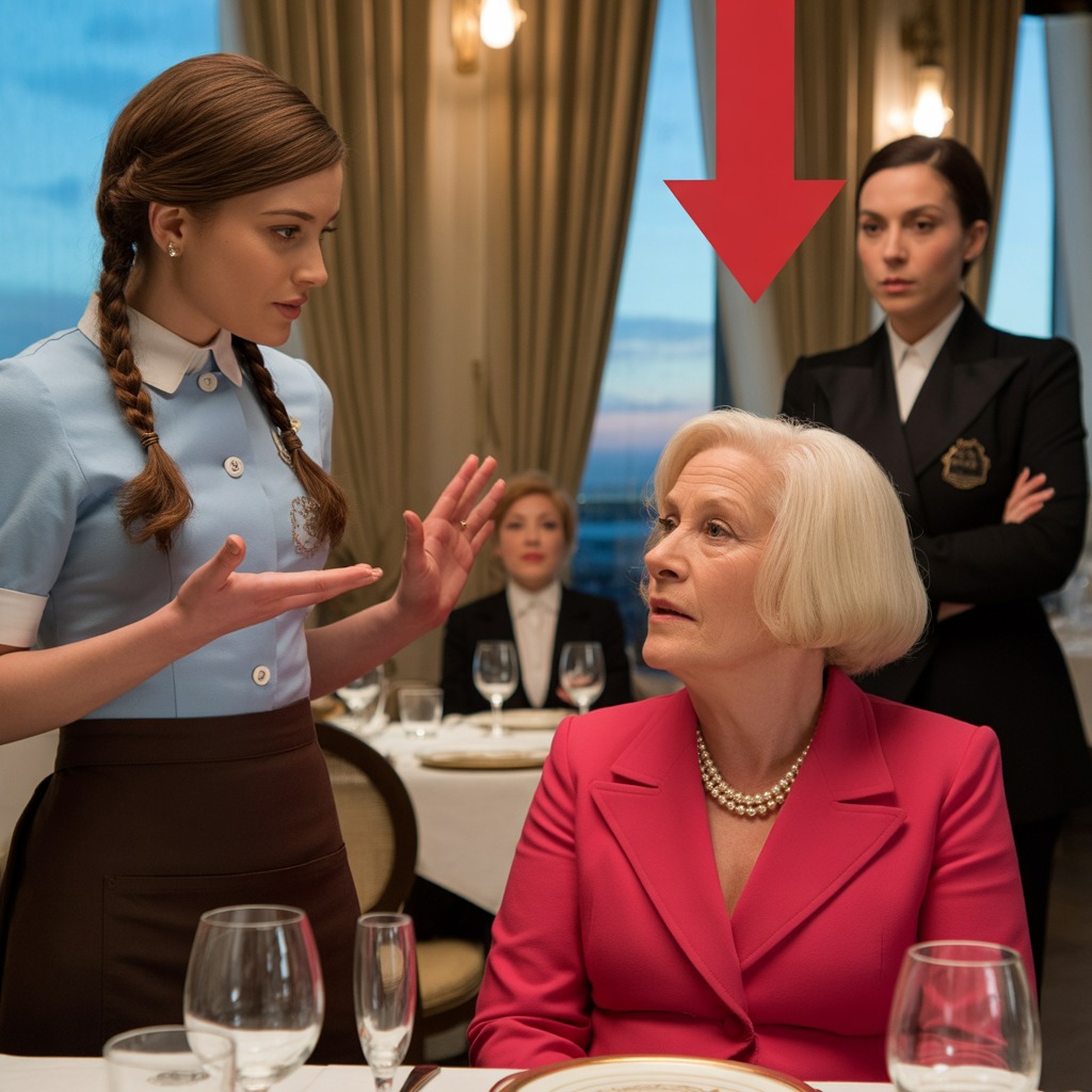 A humble waitress serves a millionaire’s deaf mother — Her secret left everyone speechless… What would you do if you were a humble waitress and saw a billionaire’s deaf mother being ignored by everyone in an elegant restaurant?