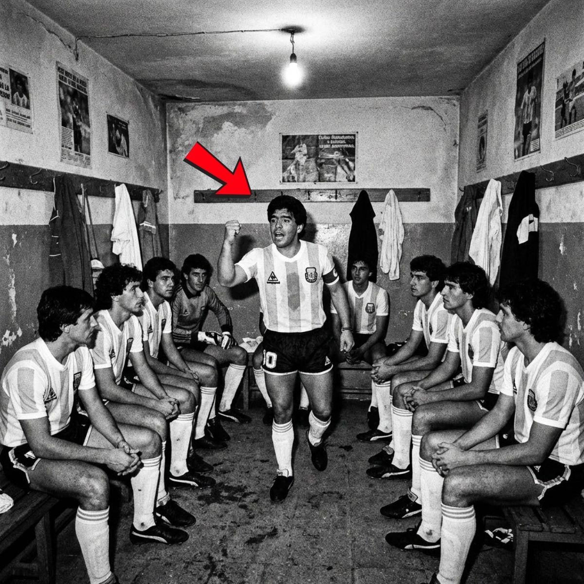 Maradona spoke in the locker room. Ten minutes later, everything changed…