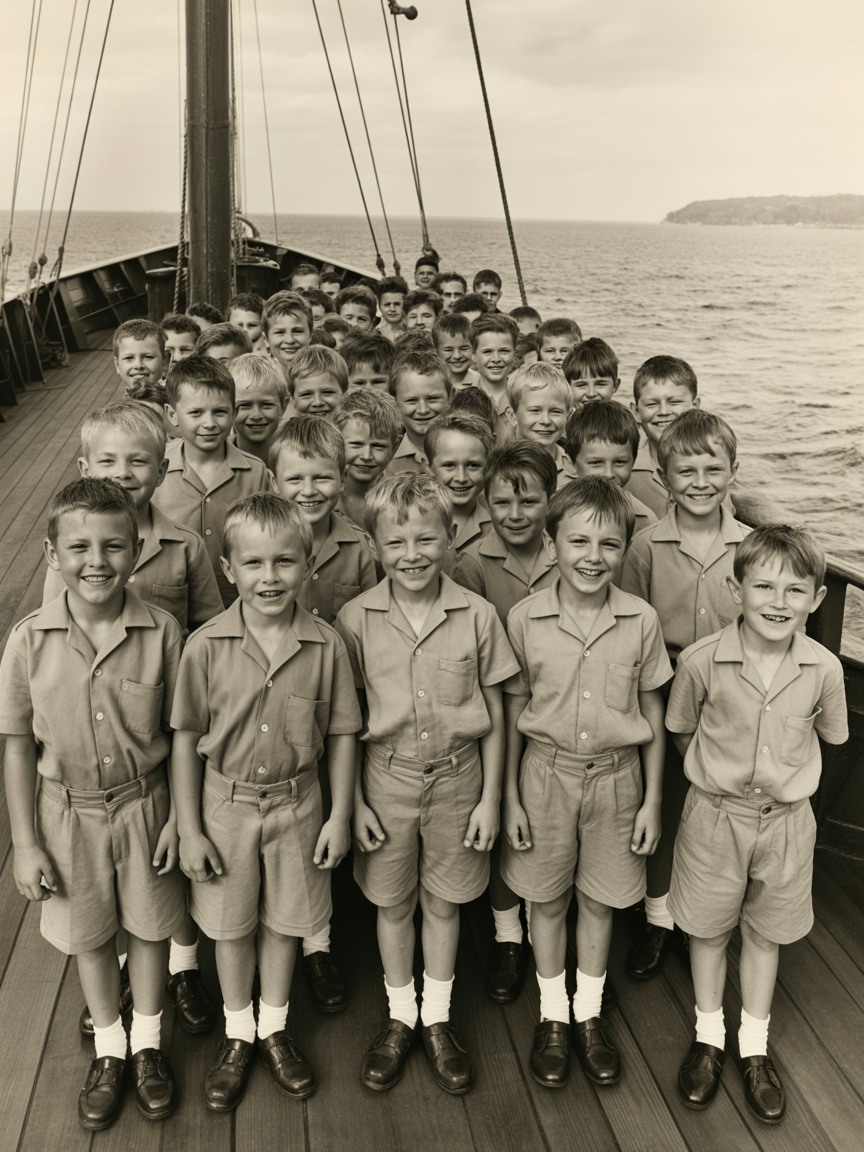 When 740 children were condemned to vanish at sea during World War II, the entire world said “no.”