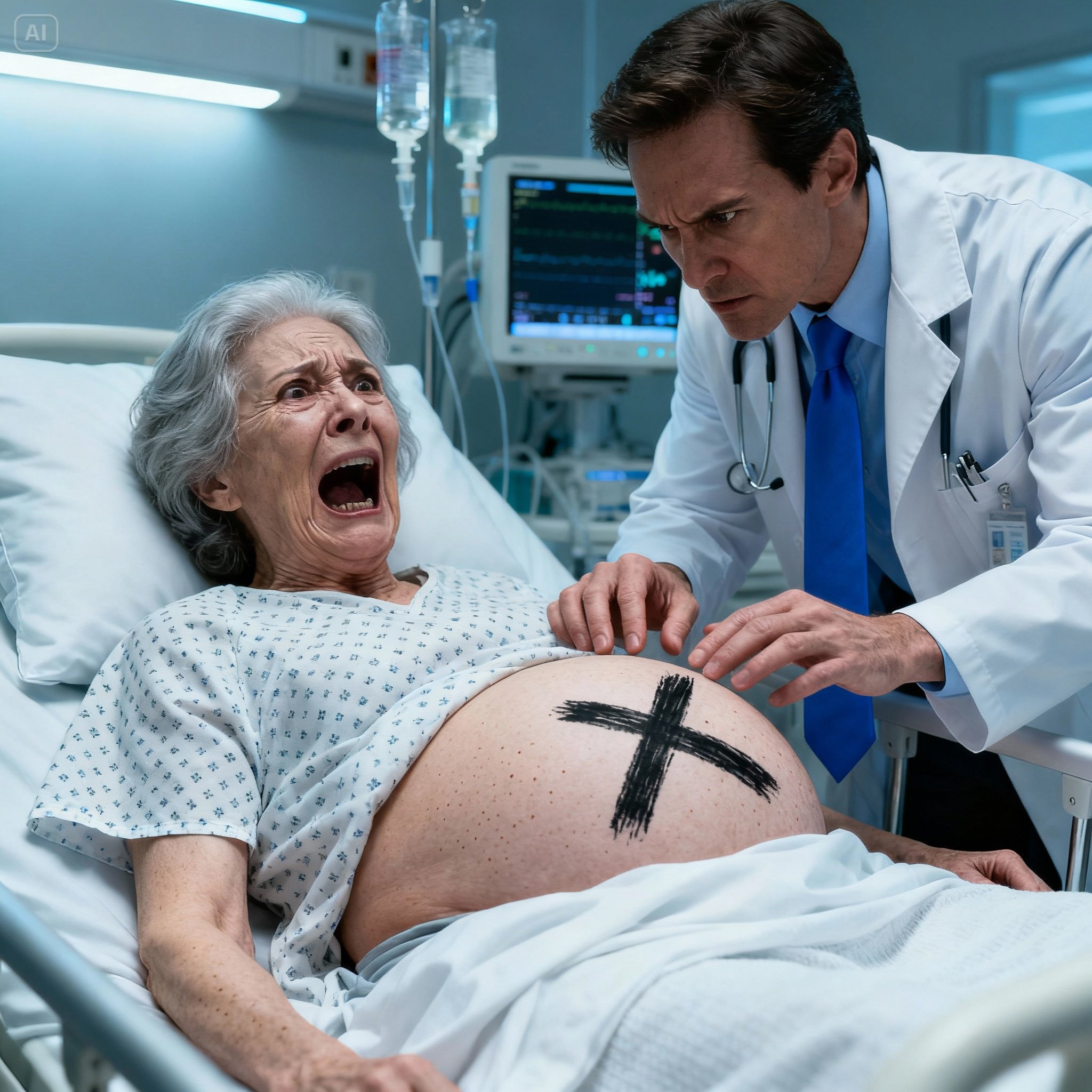 A 65-year-old woman found out she was pregnant: but when the time came to give birth, the doctor examined her and was shocked by what he saw.