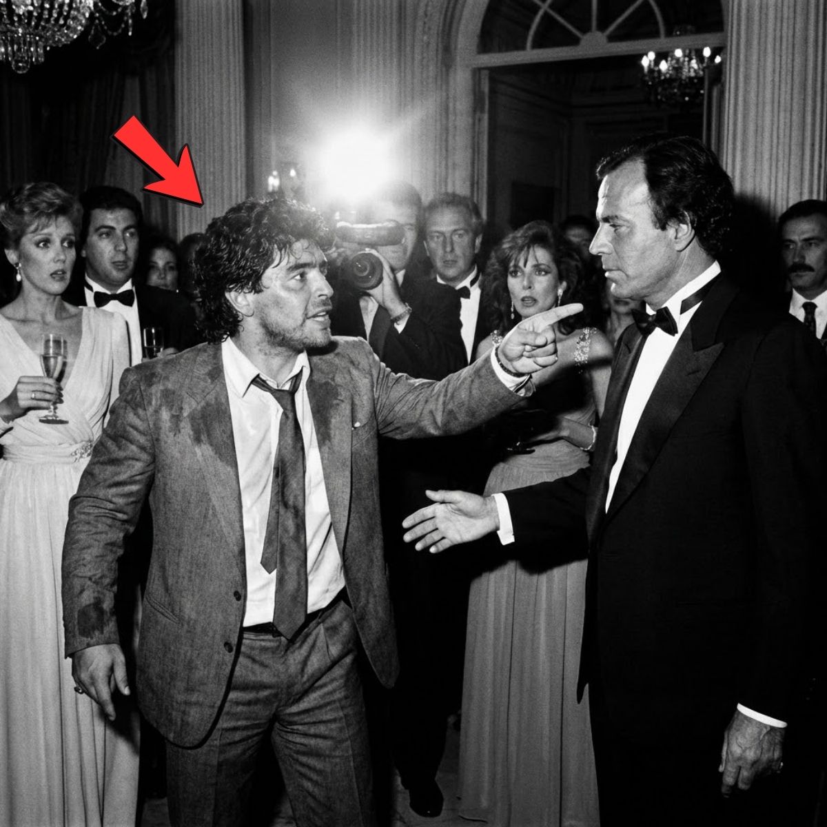 “Julio Iglesias Was Called a ‘Clown’ by Maradona — He Shook His Hand — And Left Without Saying a Word”