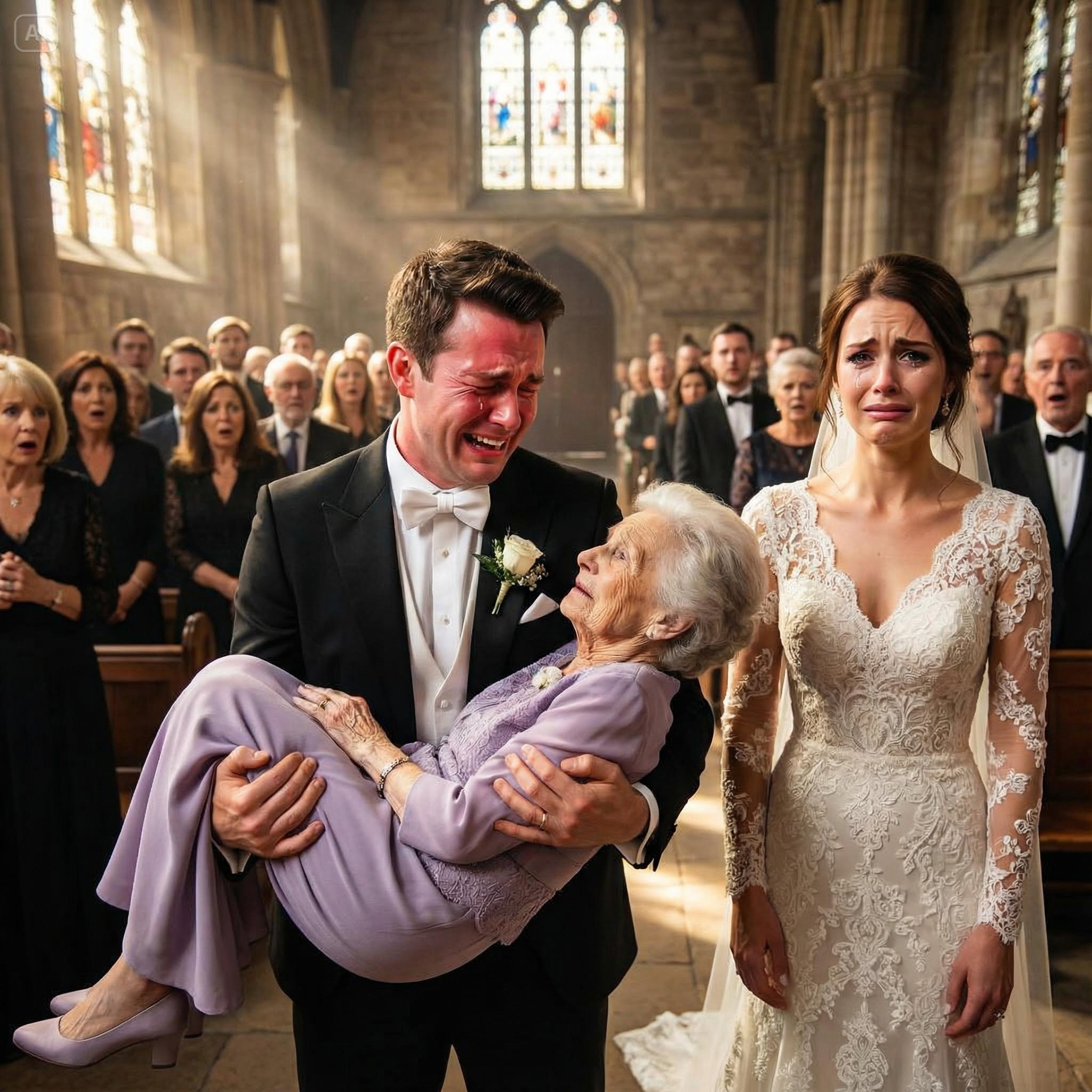 Right after the wedding, instead of picking up the bride, the groom lifted his mother, humiliating his wife: what the bride did next left everyone speechless…