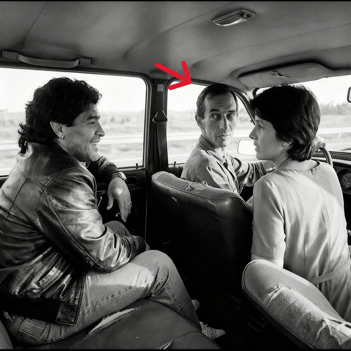 Maradona hitchhiked on the highway and a Renault 12 pulled over — What Diego did next was never expected.