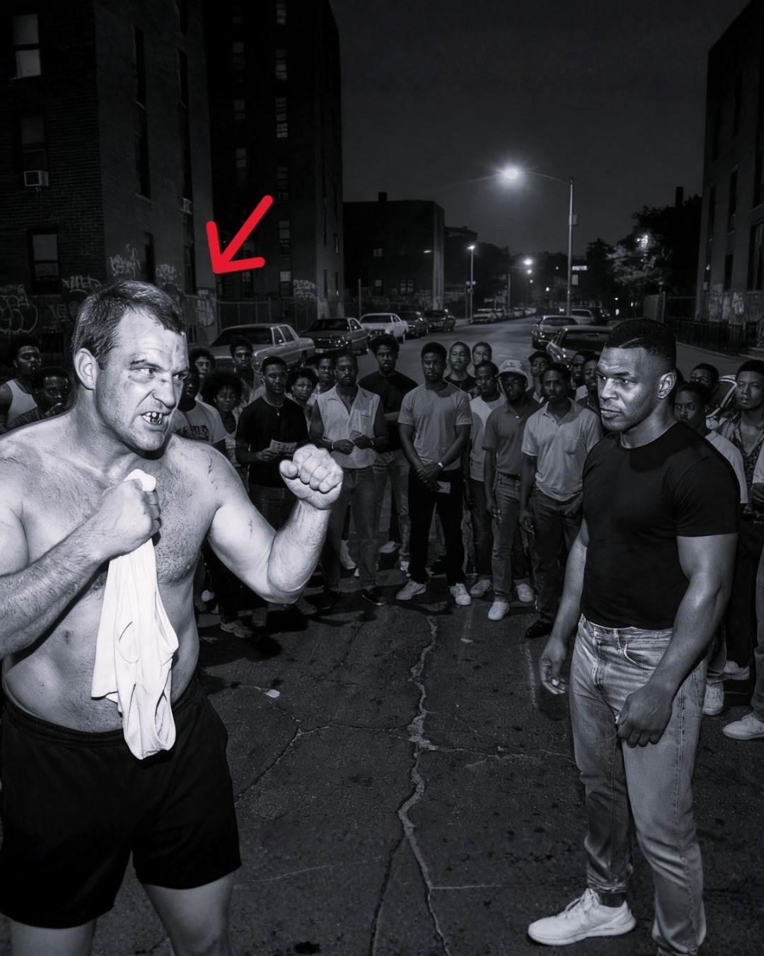 Mike Tyson challenged by a street fighter who ‘never lost’ — 3 punches later, the ambulance arrived.