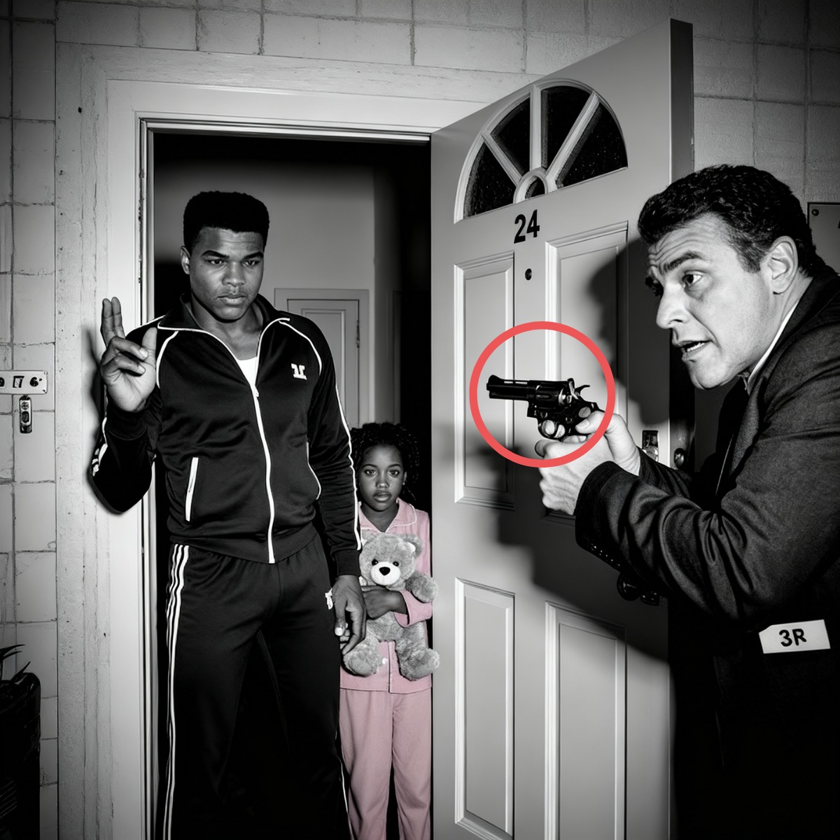 “”I came to kill you””: A KKK member knocked on his door with a loaded revolver, but Muhammad Ali’s reaction left him paralyzed…