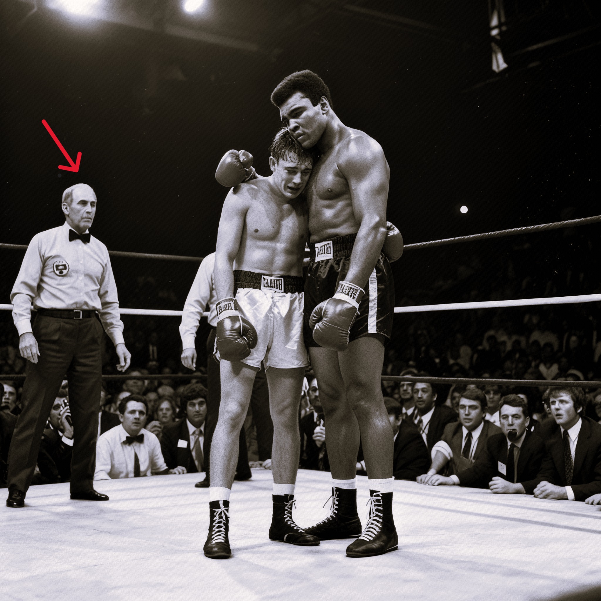 “Ali stopped the fight when he saw his opponent CRYING… What he whispered to him will break your heart.”