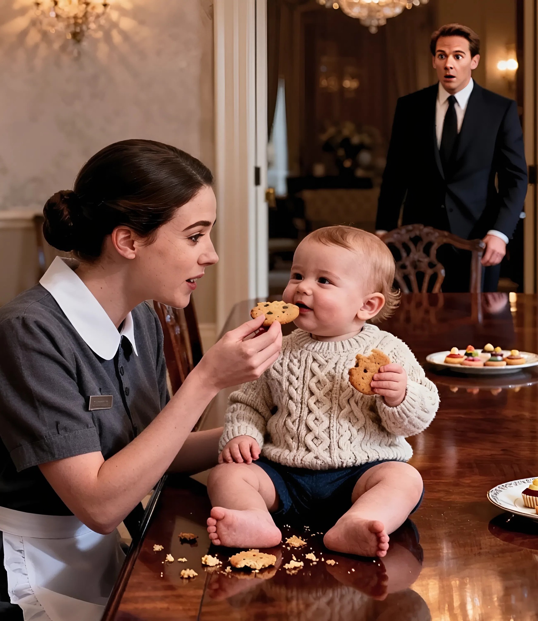 The Millionaire’s Son Stopped Eating After His Mother Passed Away — What the Poor Maid Did Next Left Everyone in Tears